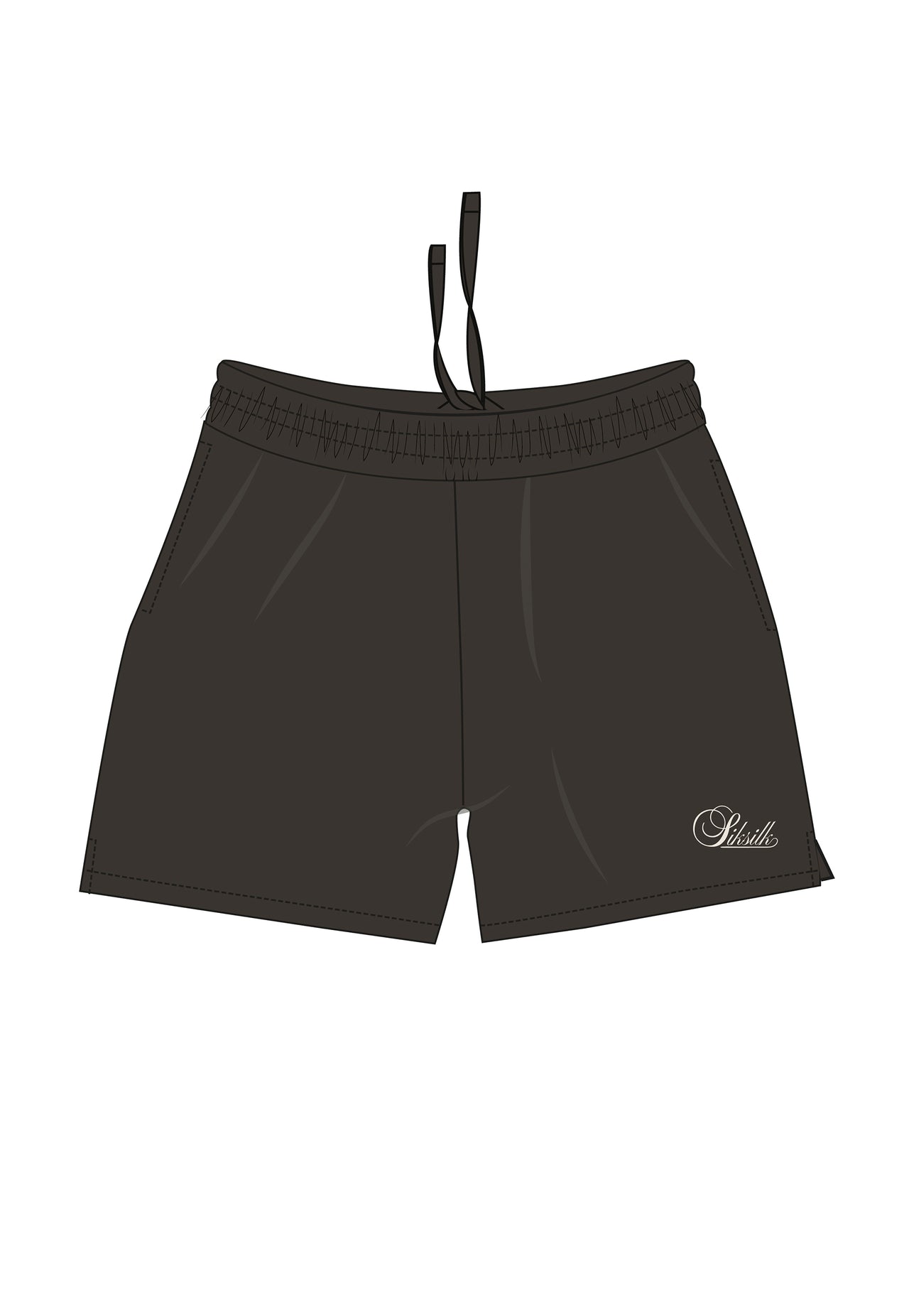 Brown Essentials Shorts