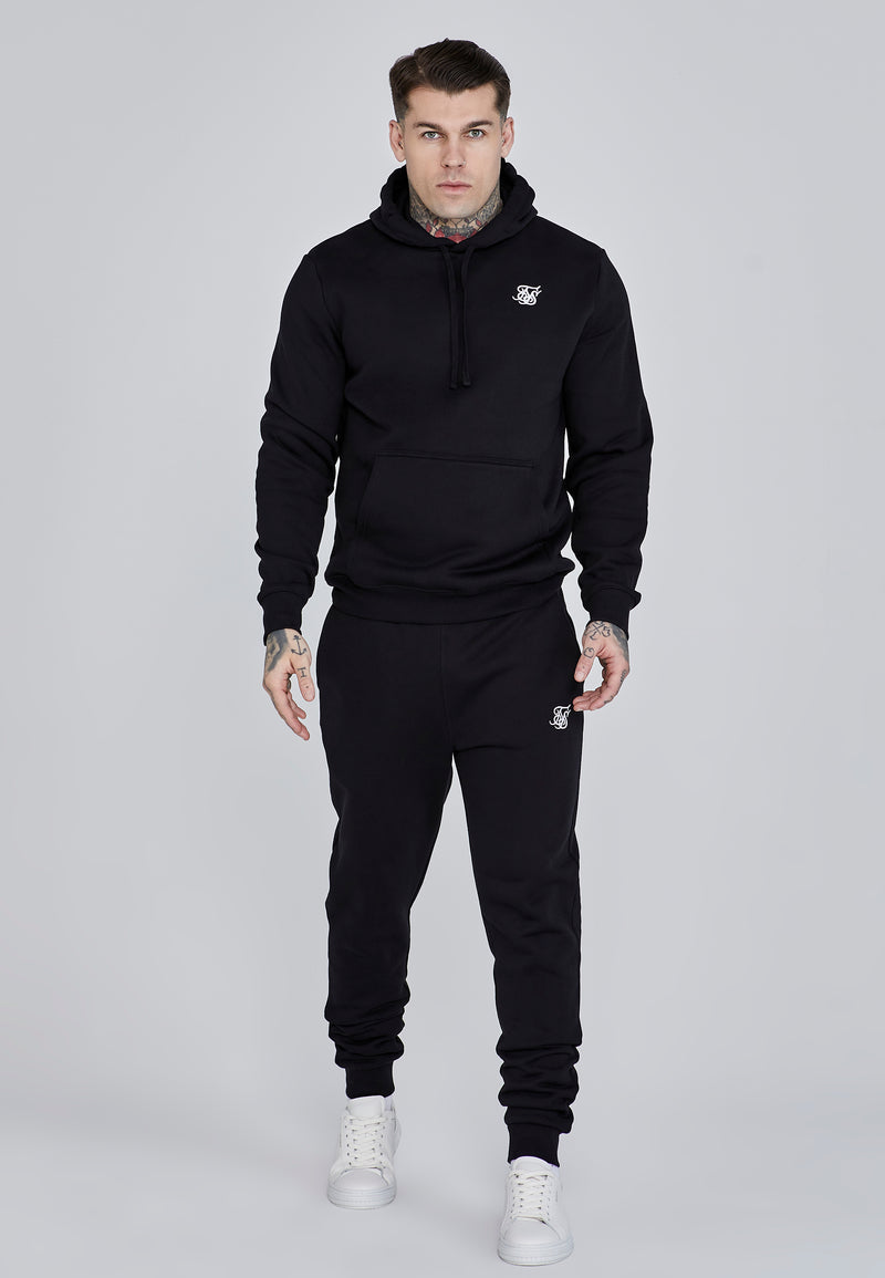 Black Hoodie and Joggers Set