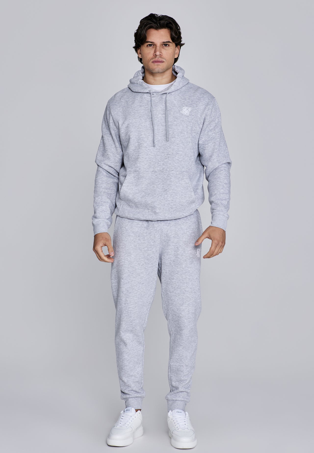 Grey Marl Hoodie and Joggers Set