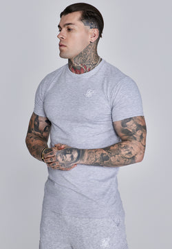 Grey Marl Essentials T-Shirt