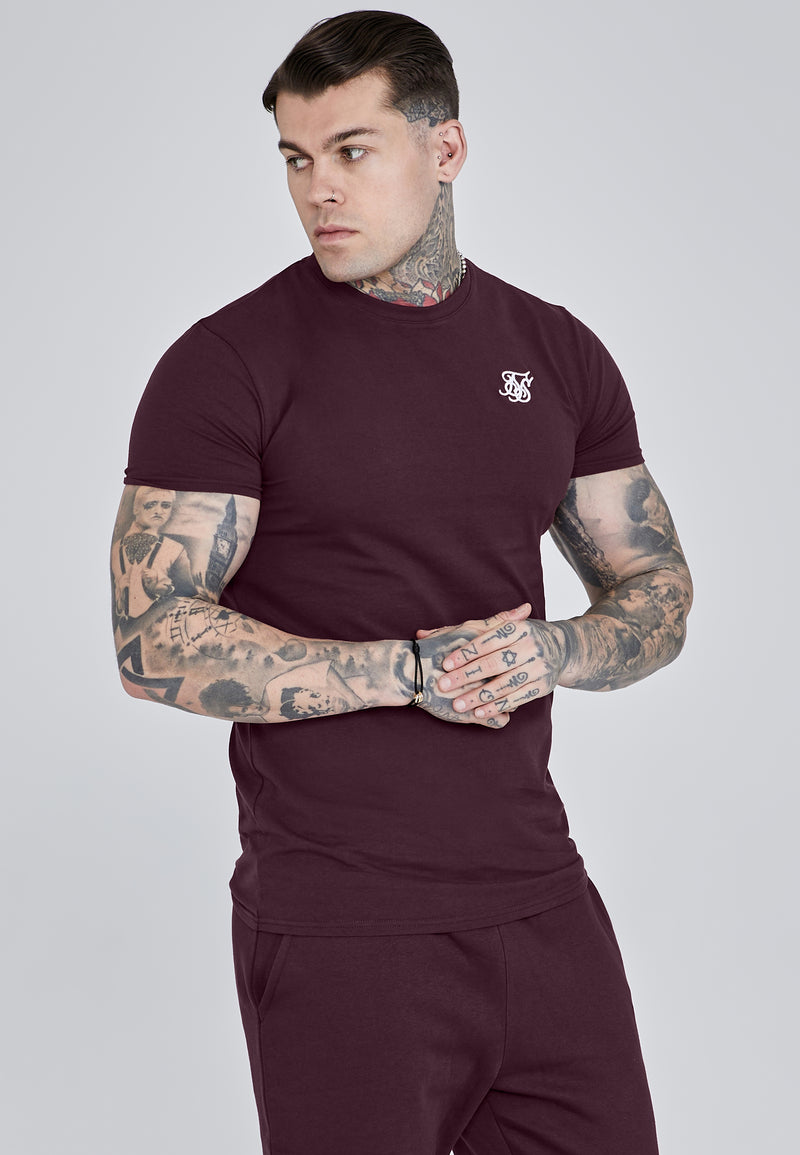 Burgundy Essentials T-Shirt