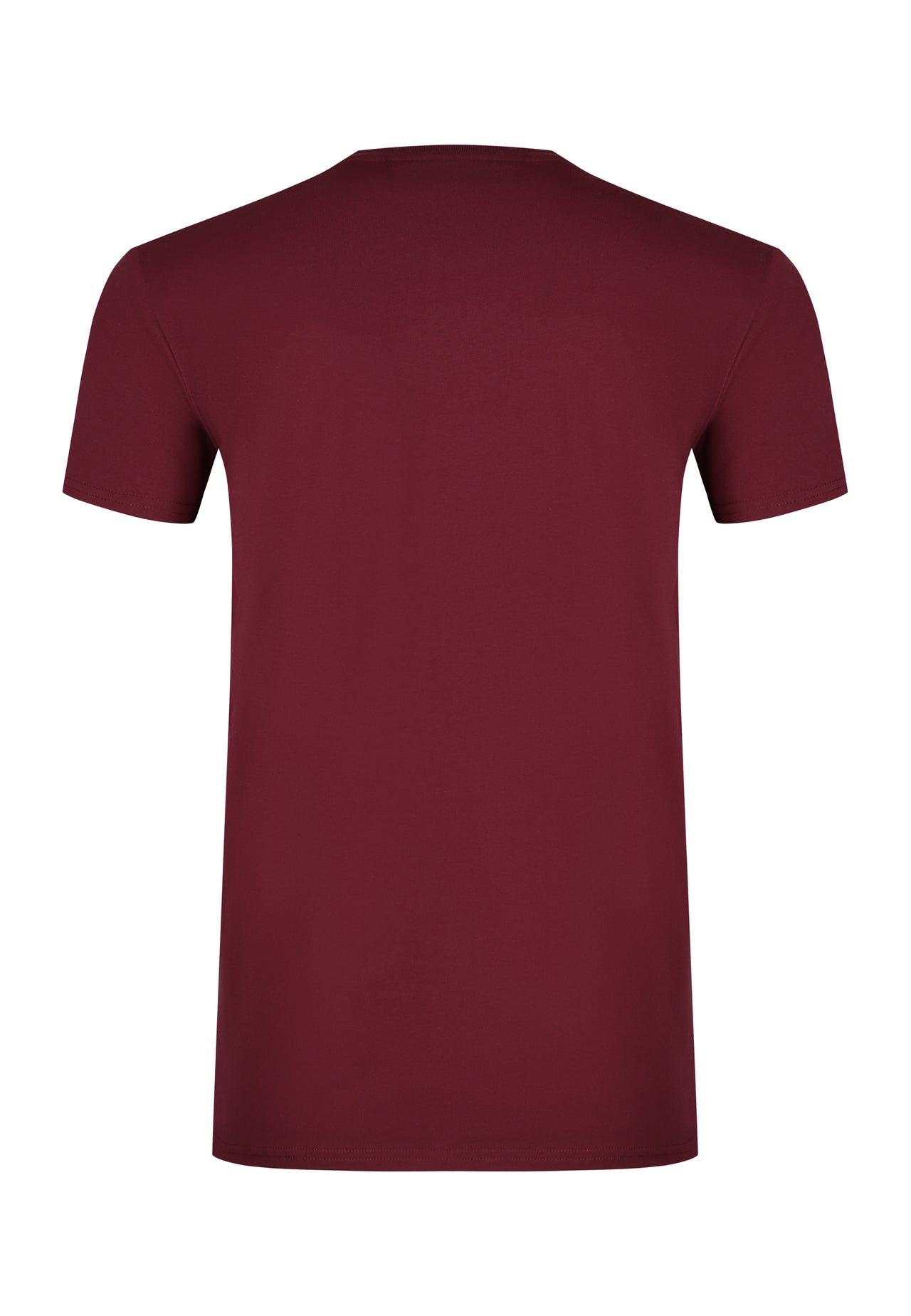 Burgundy Essentials T-Shirt (6)