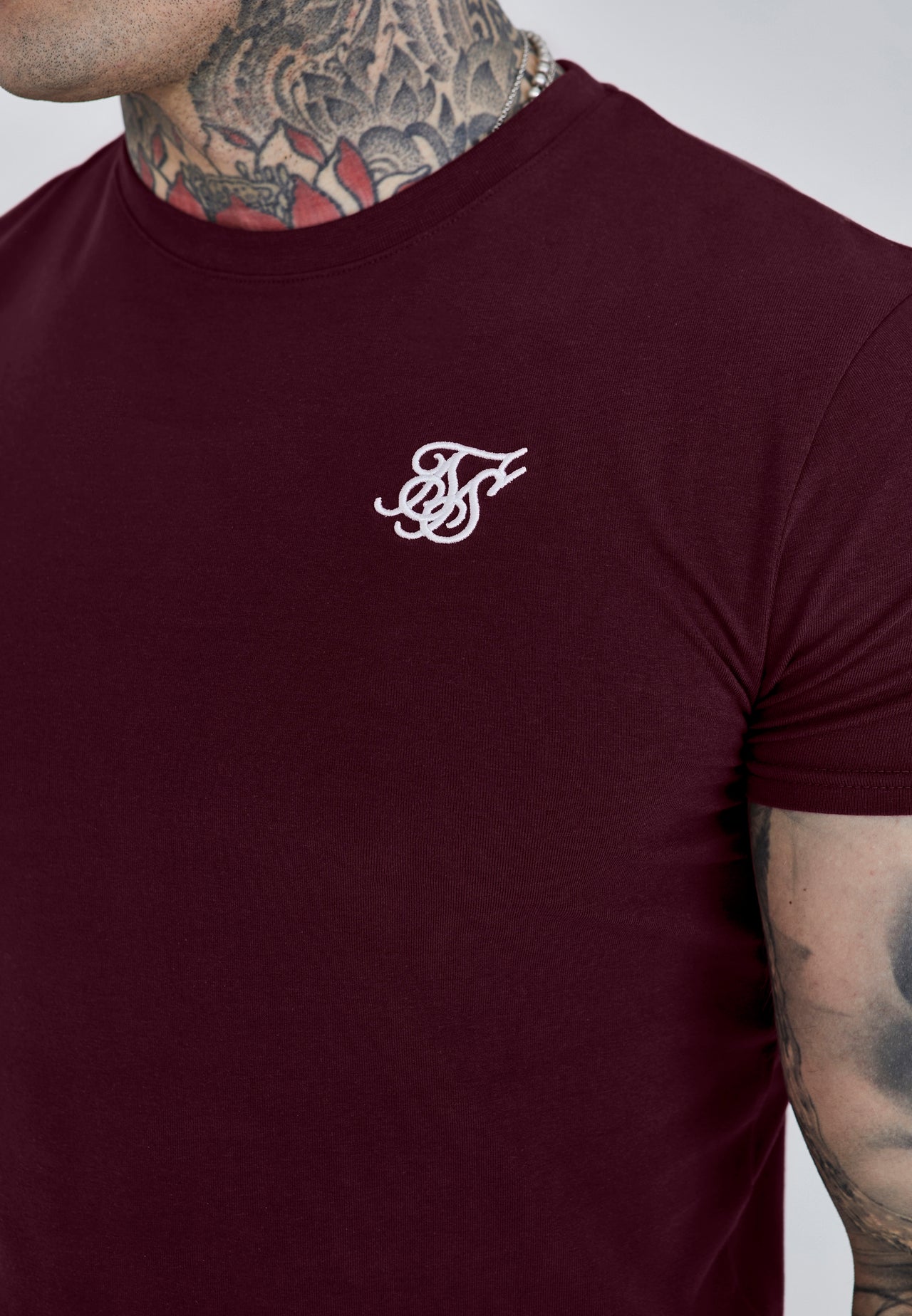 Burgundy Essentials T-Shirt (2)