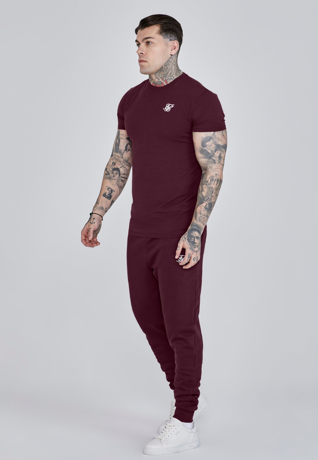 Burgundy Essentials T-Shirt (3)