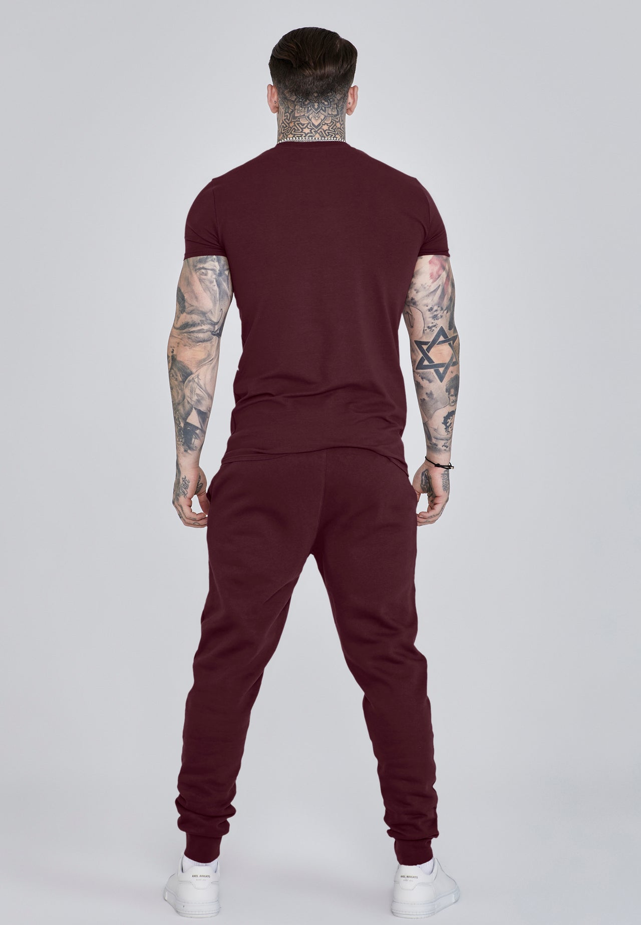 Burgundy Essentials T-Shirt (4)