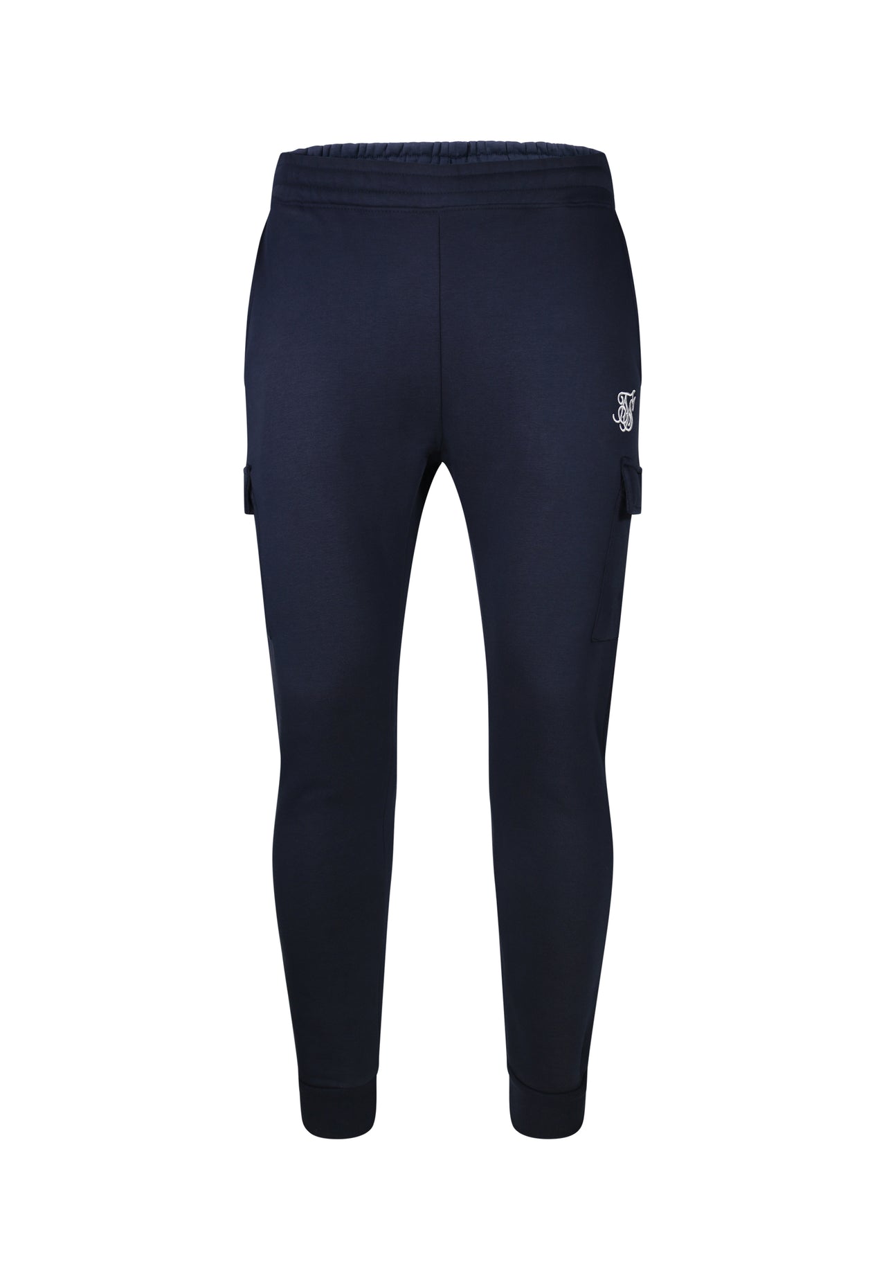 Navy Essentials Cargo Joggers (5)