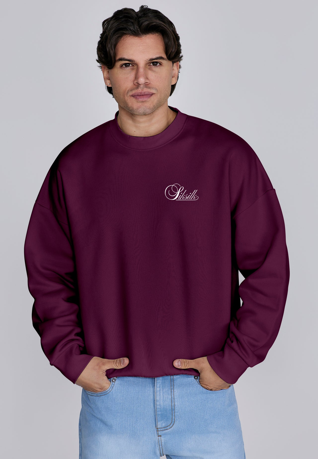 Burgundy Essentials Sweater