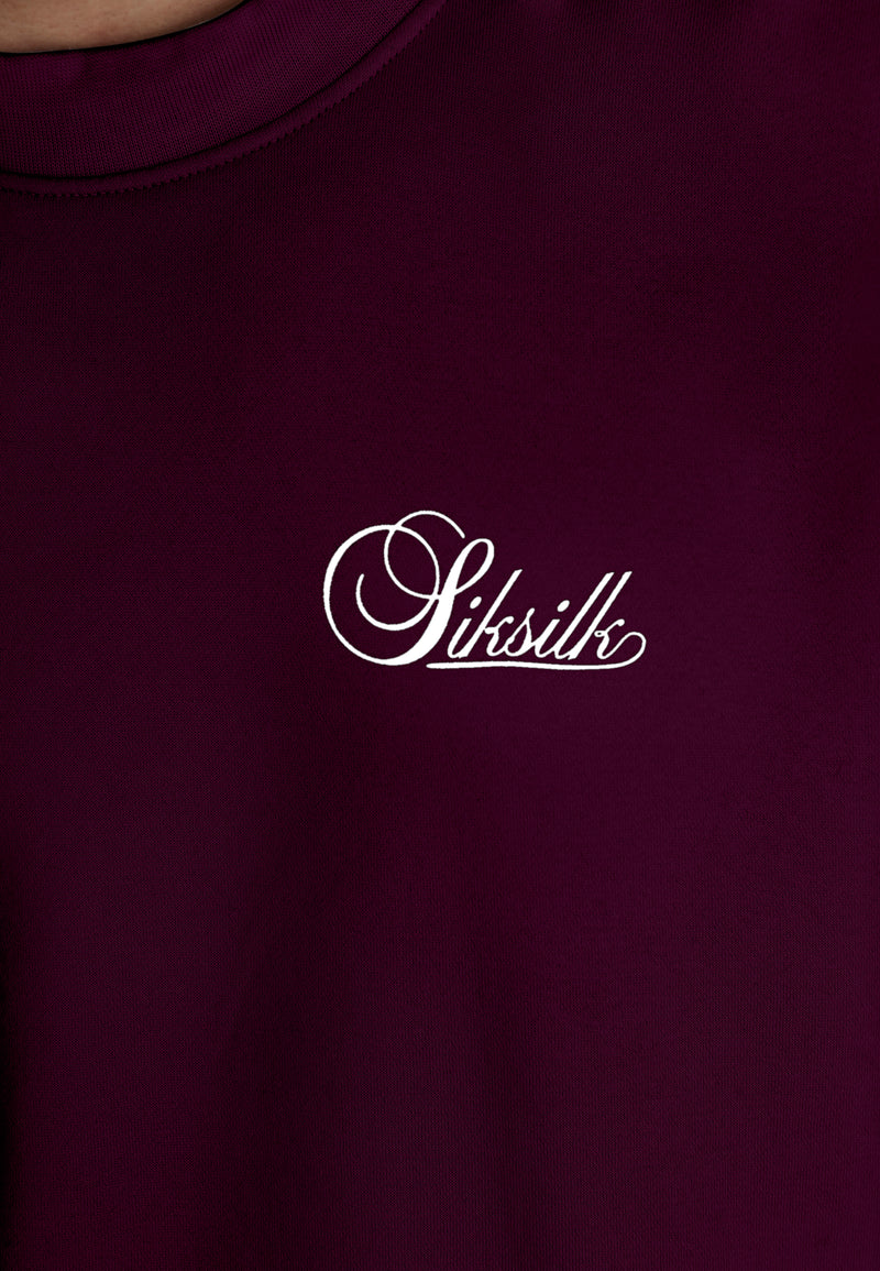 Burgundy Essentials Sweater (1)