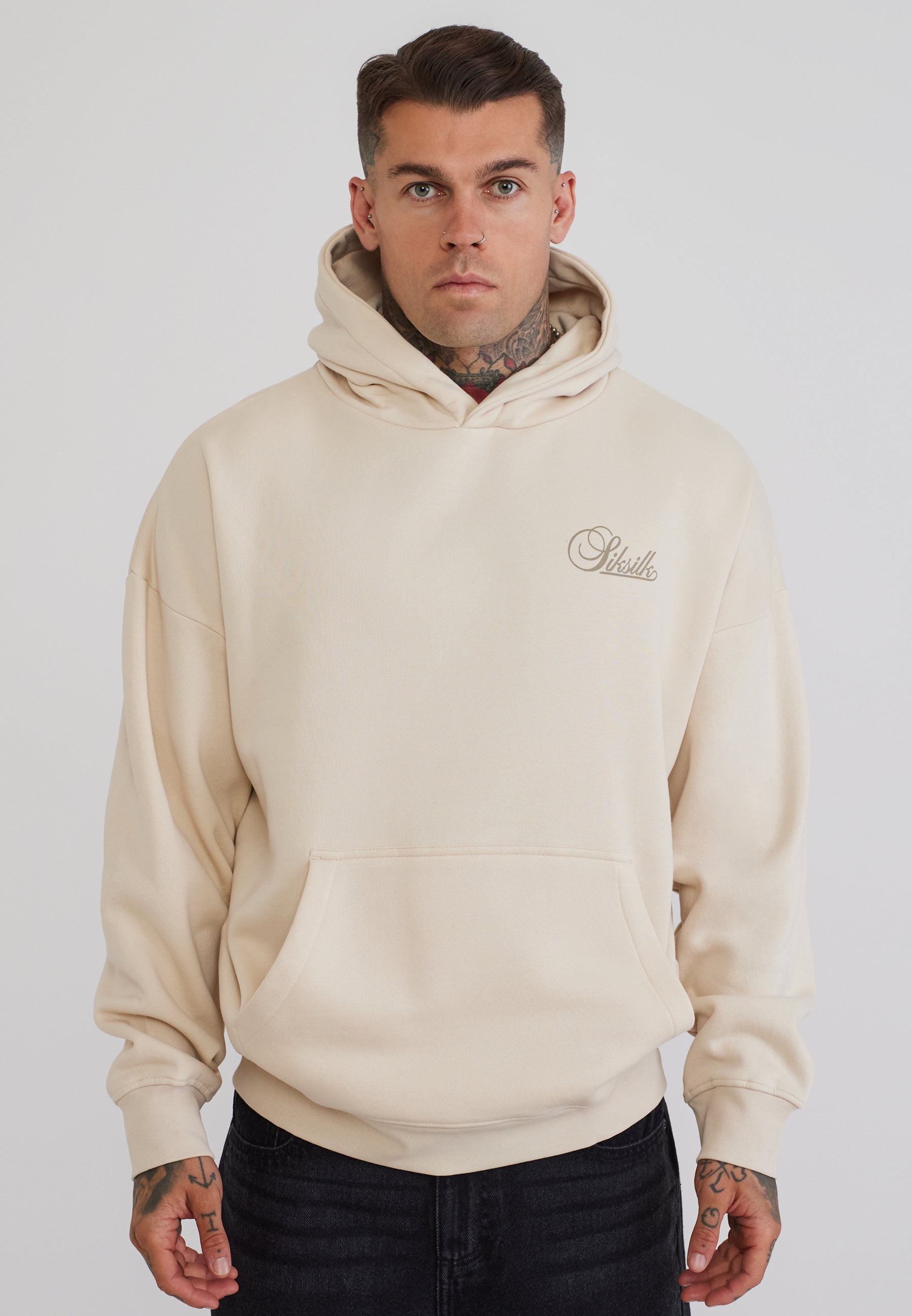 Ecru Essentials Hoodie