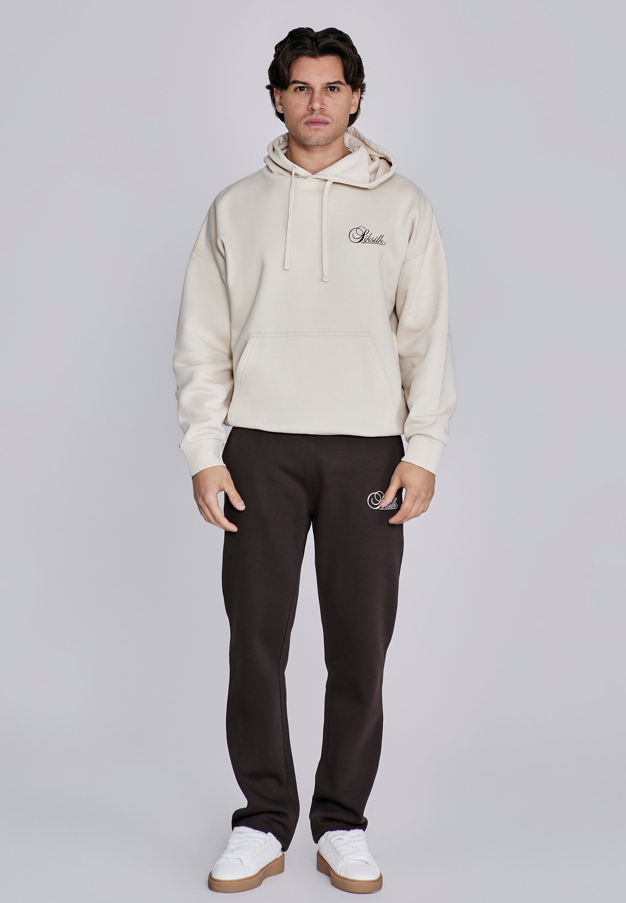 Ecru Essentials Hoodie (2)