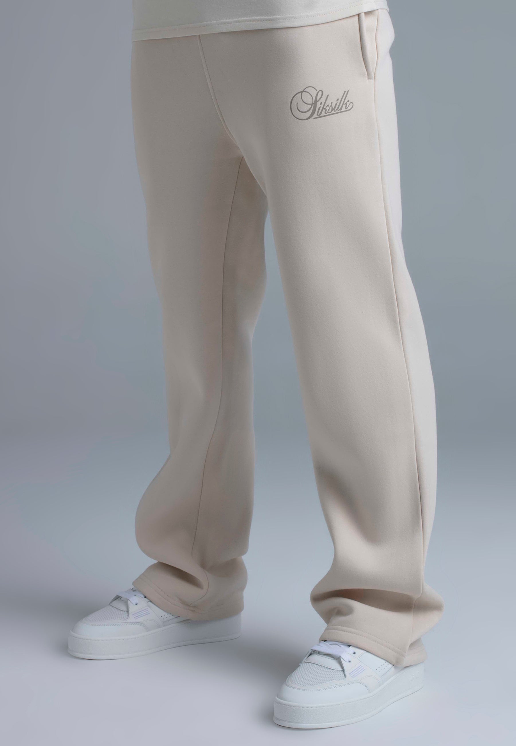 Ecru Essentials Track Pants
