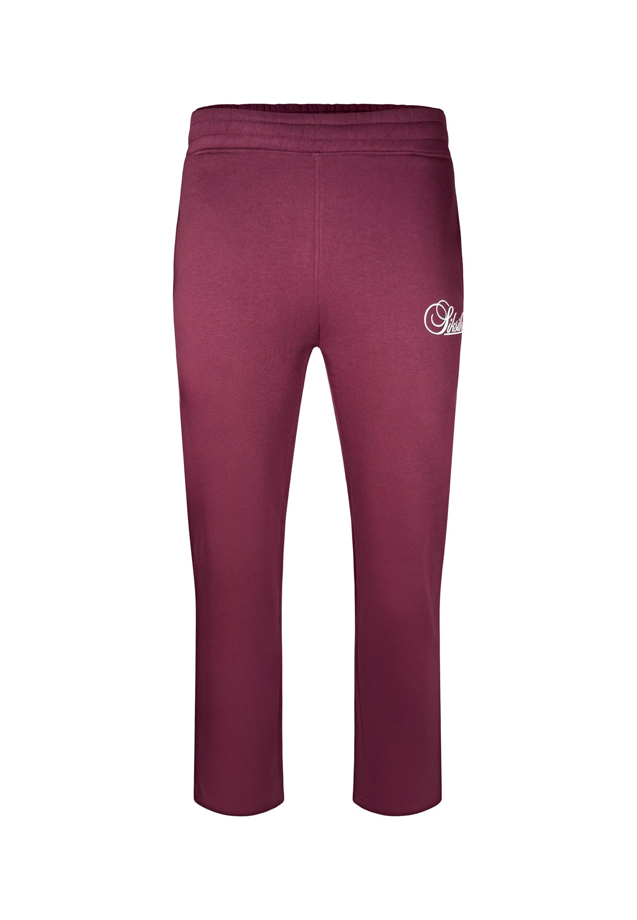Burgundy Essentials Track Pants (5)