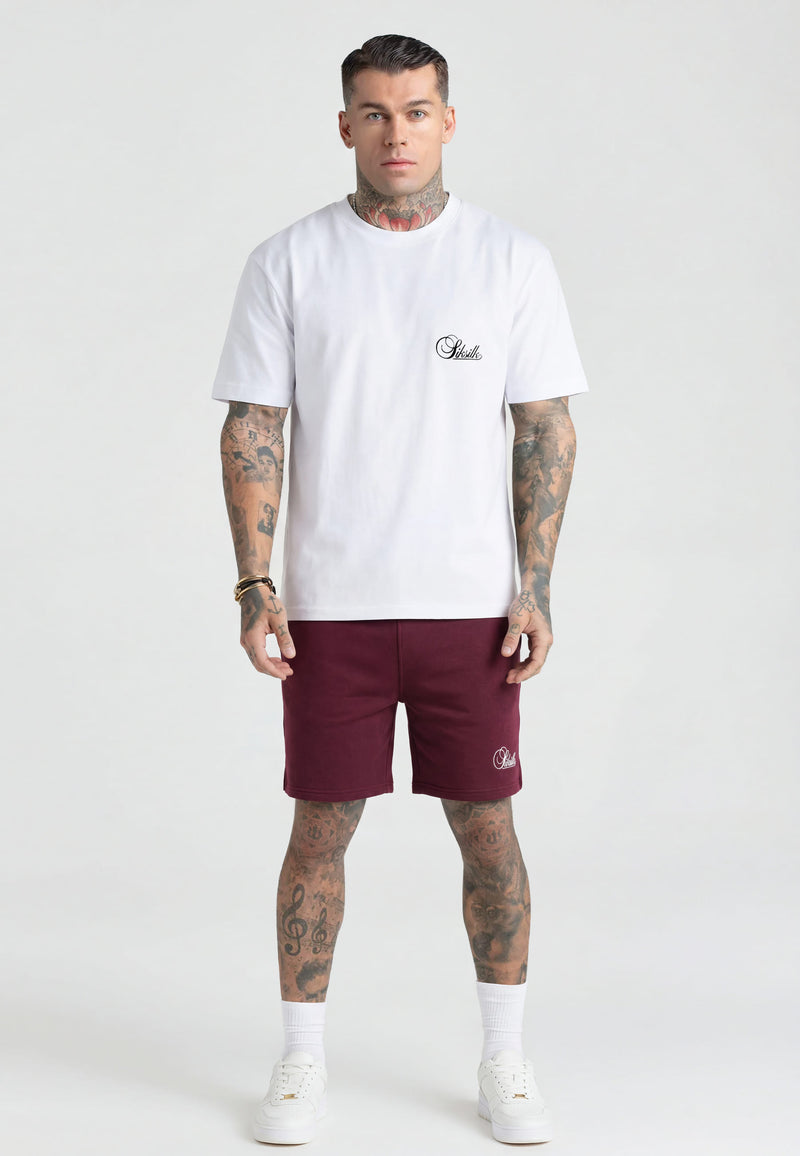 Burgundy Essentials Shorts (1)