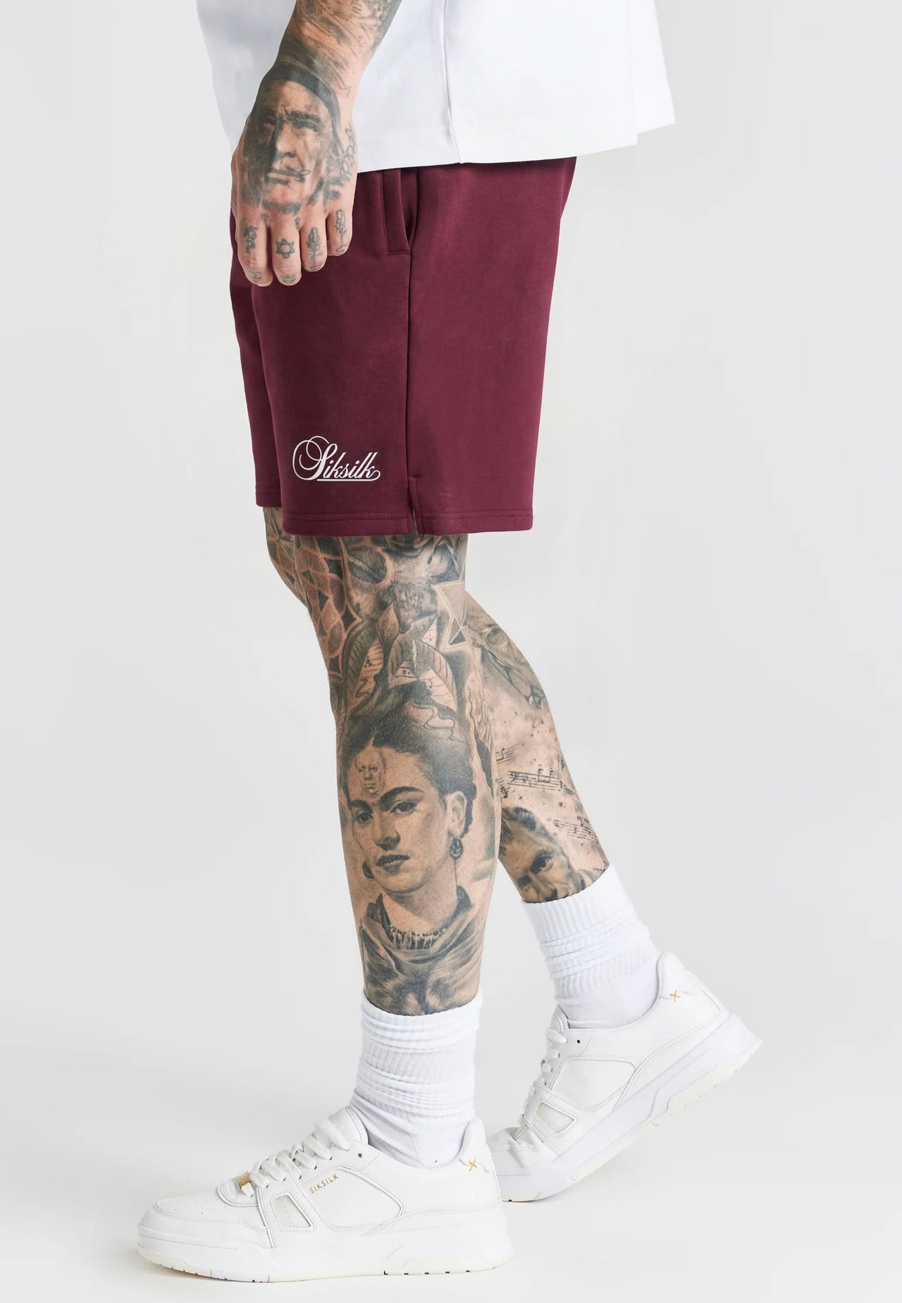 Burgundy Essentials Shorts (2)