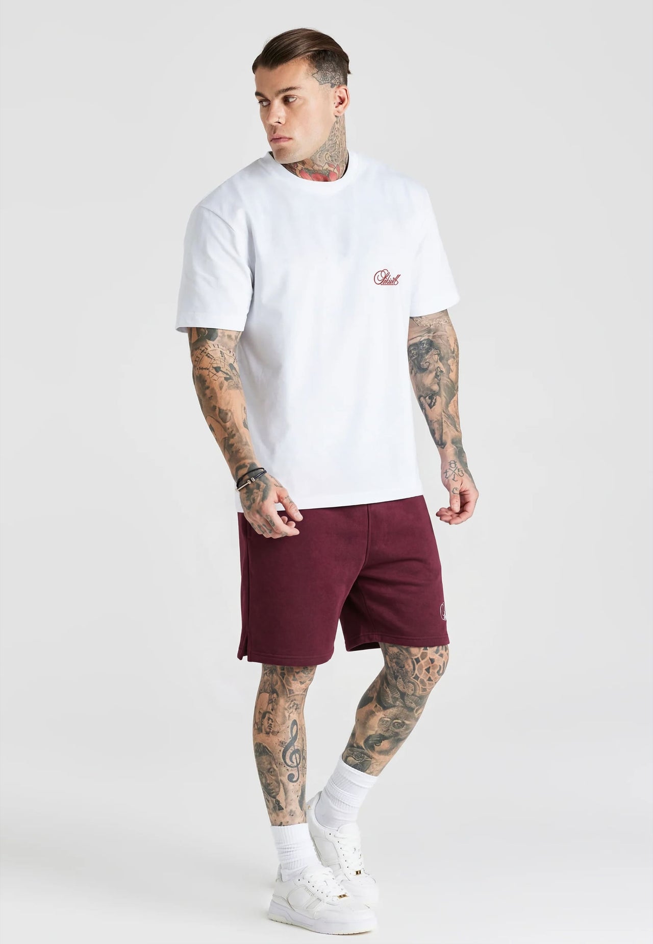 Burgundy Essentials Shorts (3)