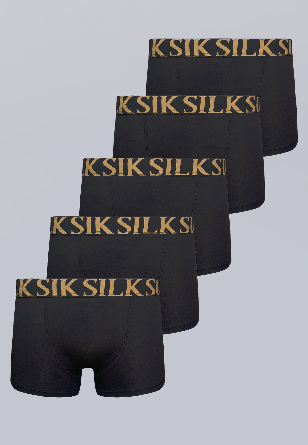 Black Pack of 5 Boxer Shorts