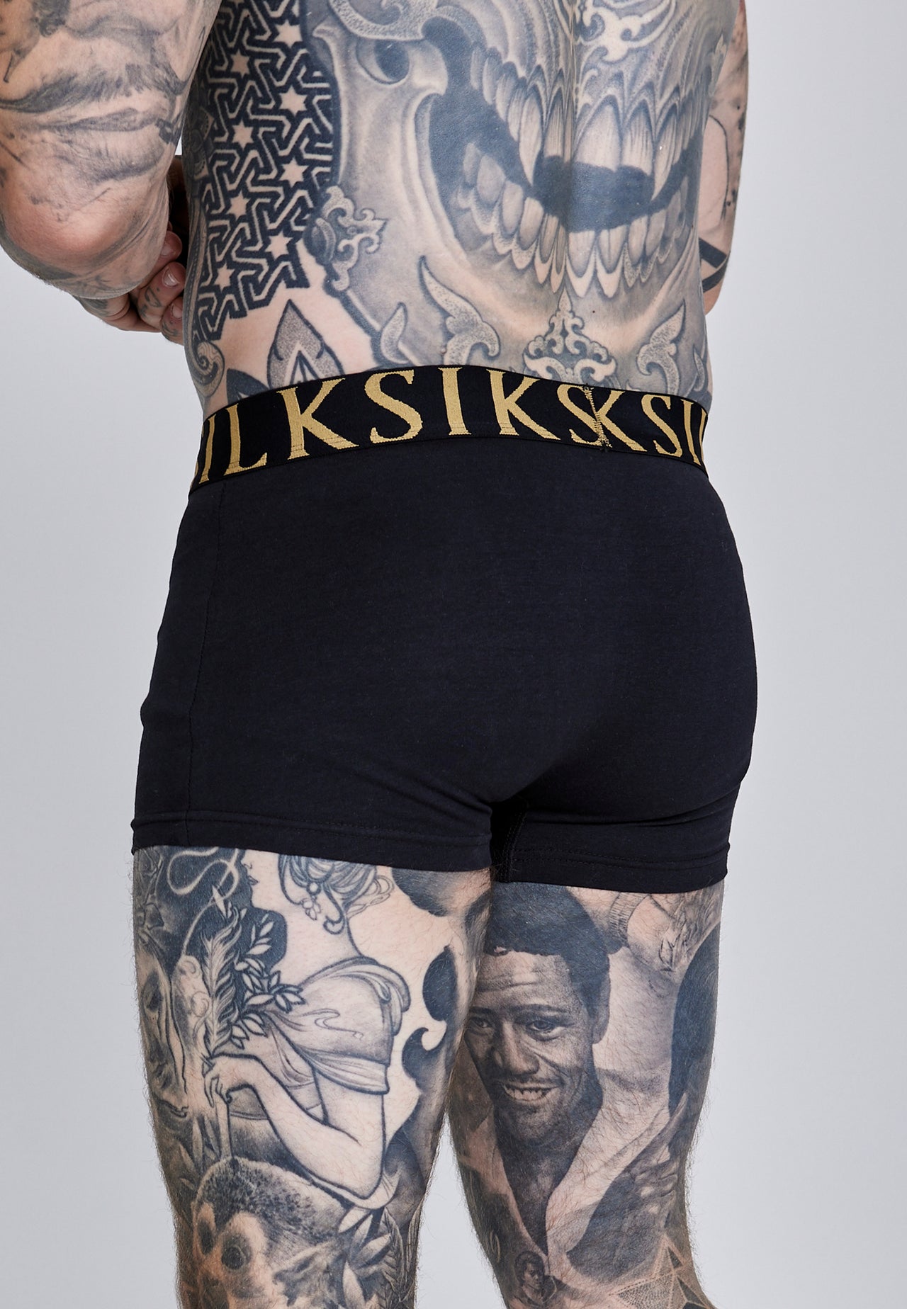 Black Pack of 5 Boxer Shorts (2)
