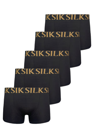 Black Pack of 5 Boxer Shorts