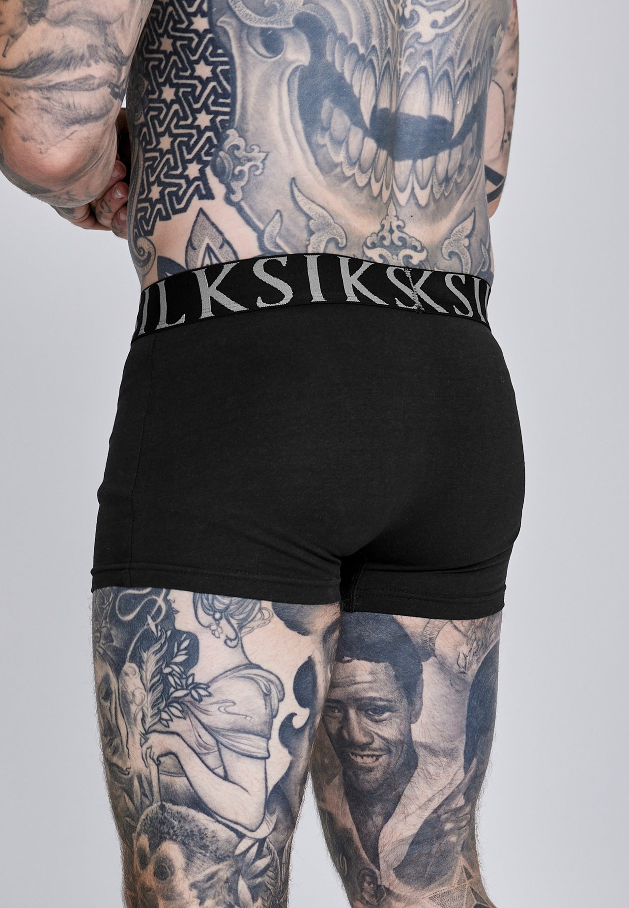Black Pack of 5 Boxer Shorts (2)