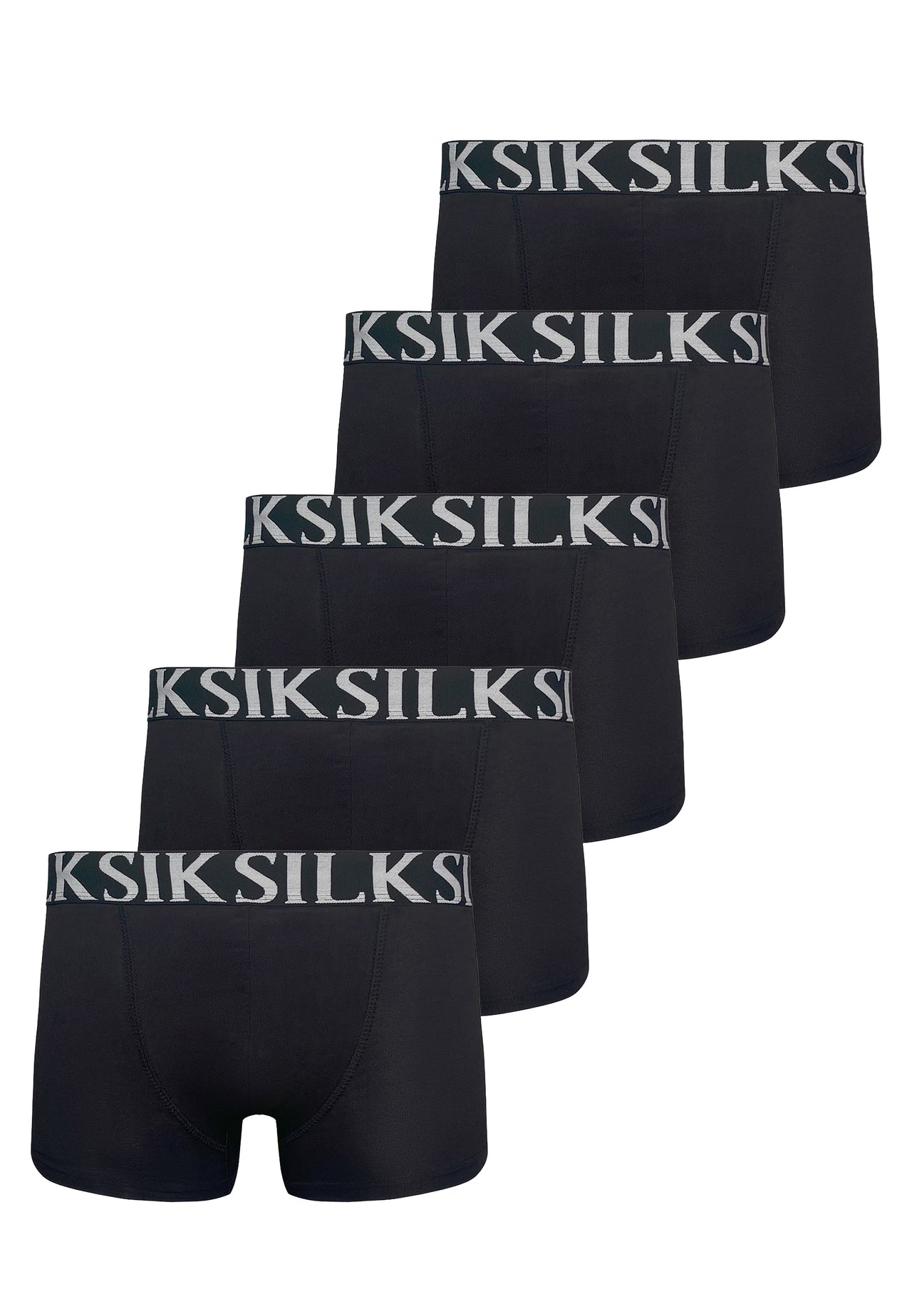 Black Pack of 5 Boxer Shorts