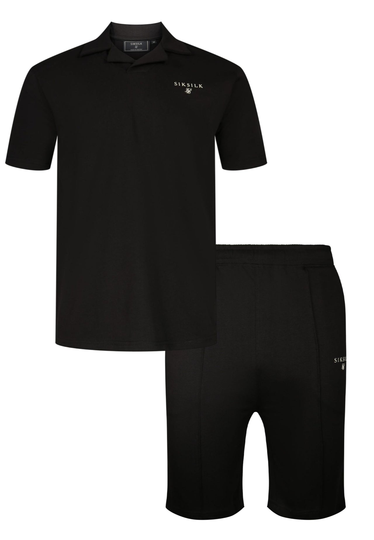 Black Polo and Shorts Set (5)
