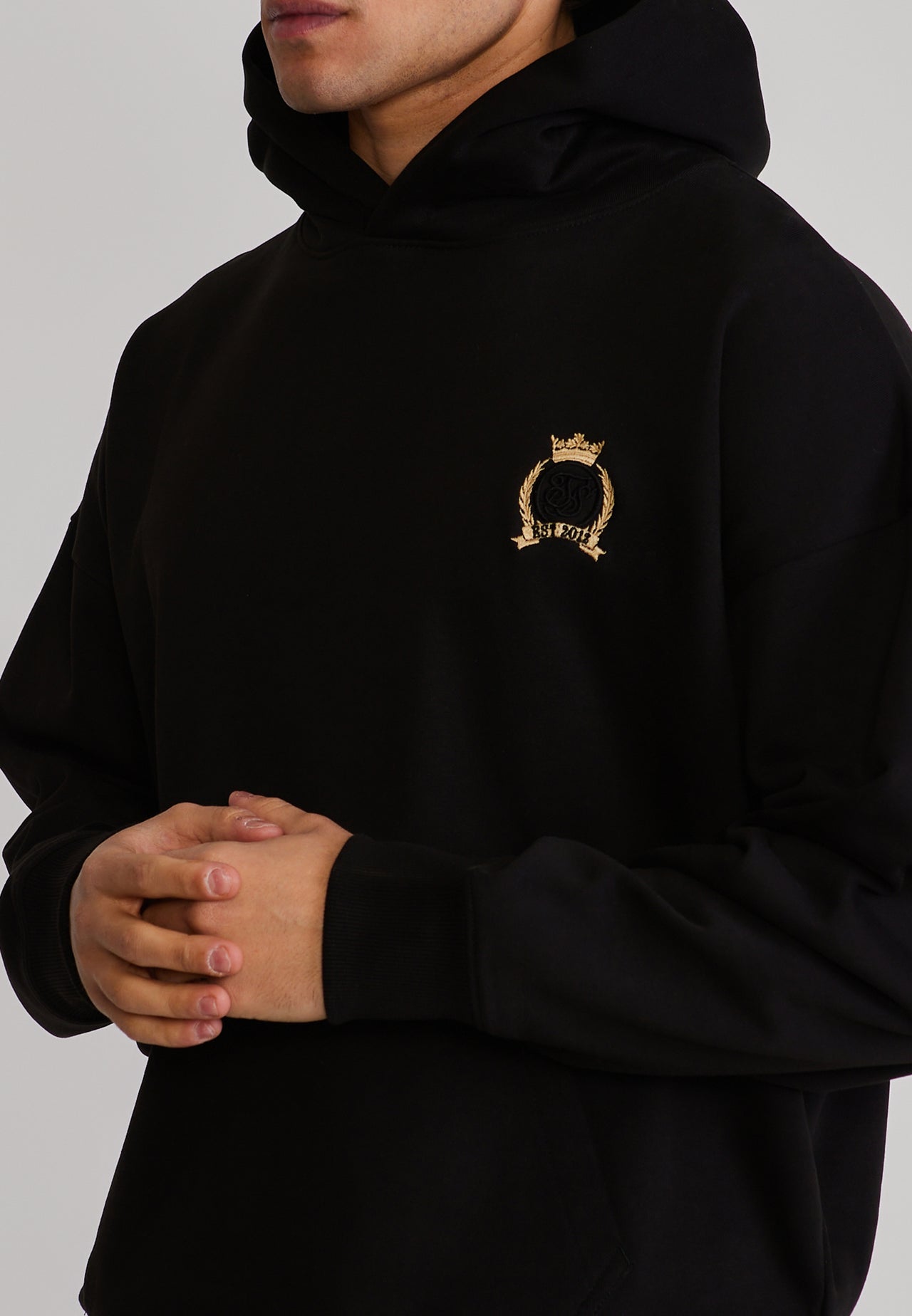 Black Crest Hoodie (1)