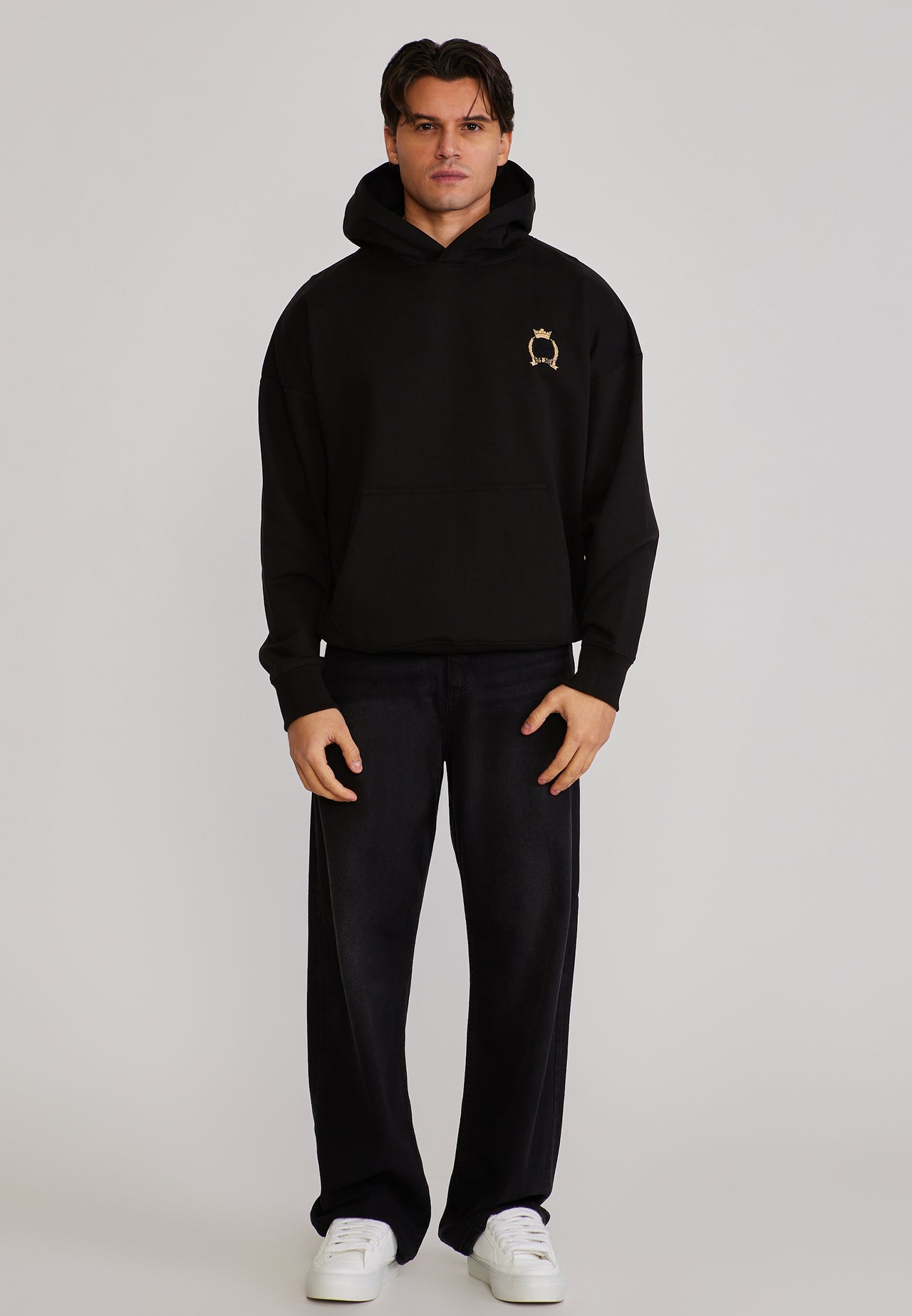 Black Crest Hoodie (2)