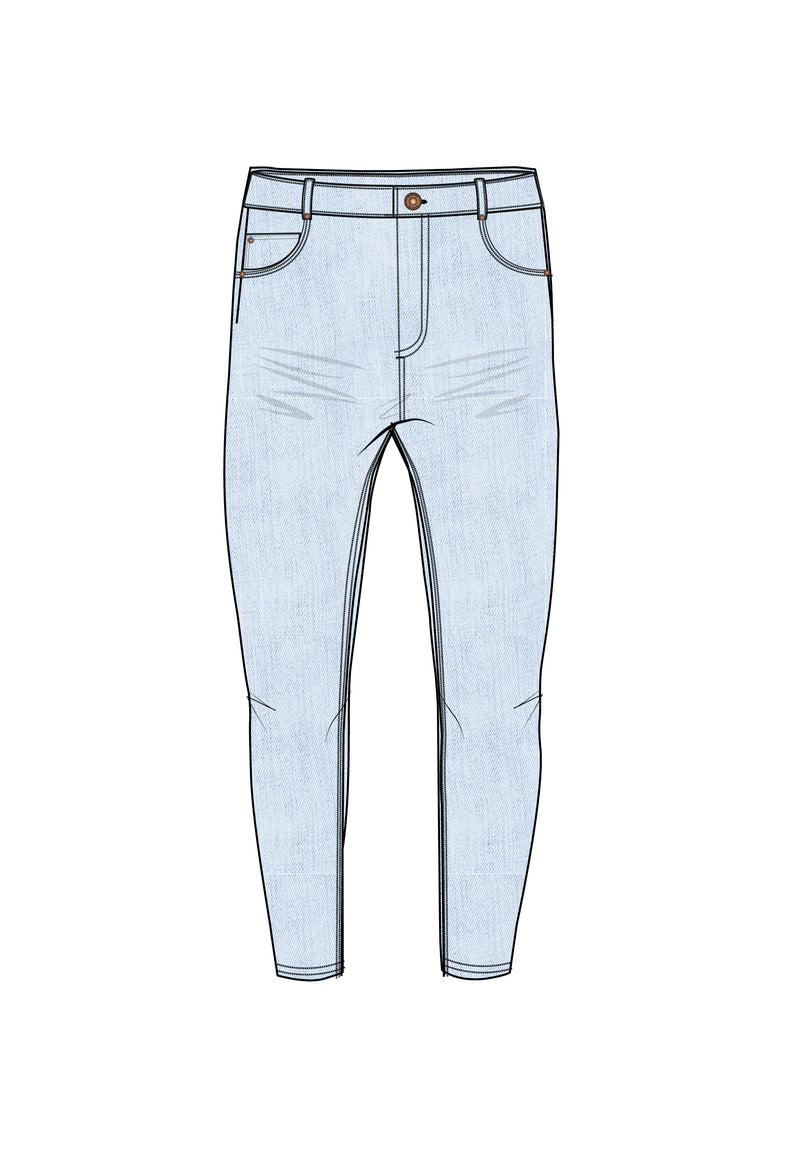 Light Blue Skinny Jeans