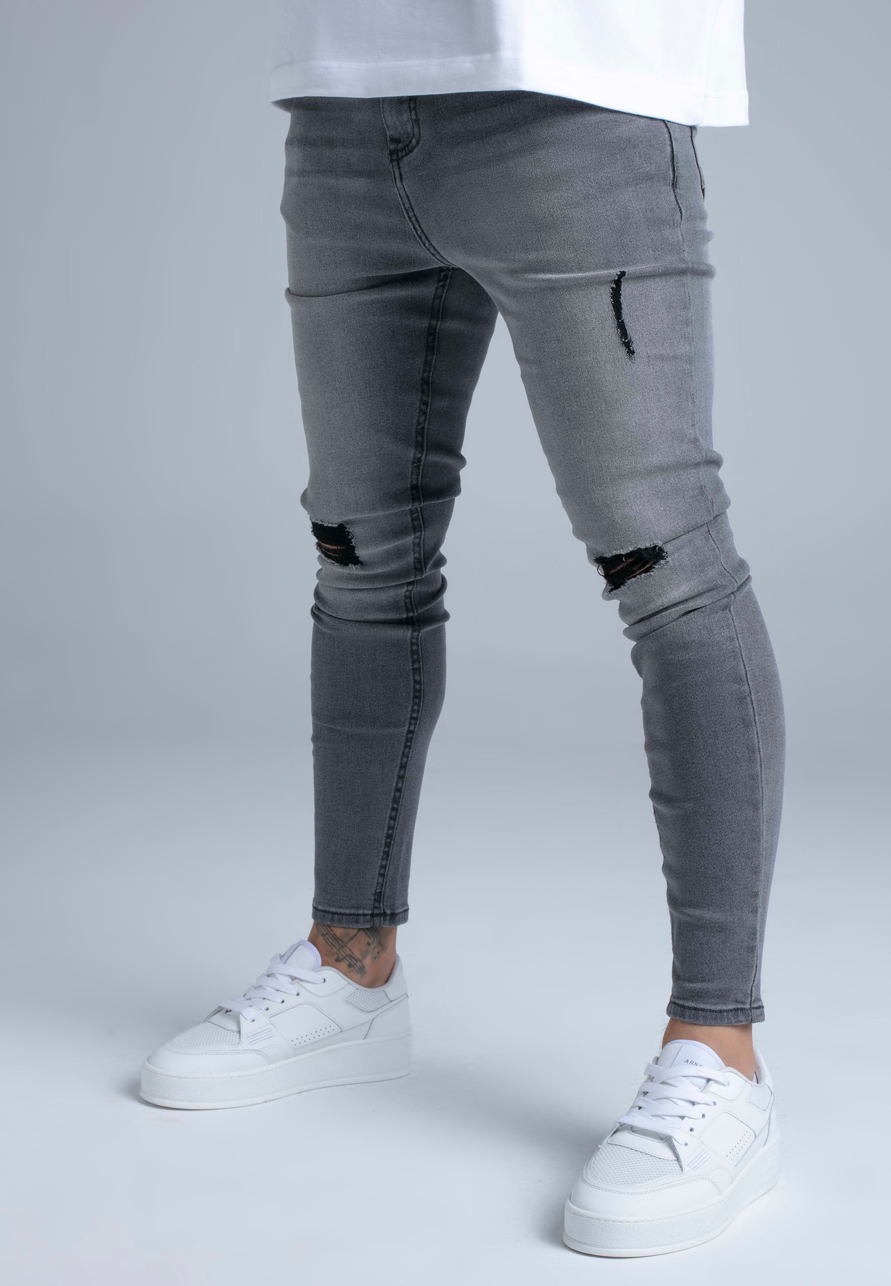 Distressed Skinny Jeans