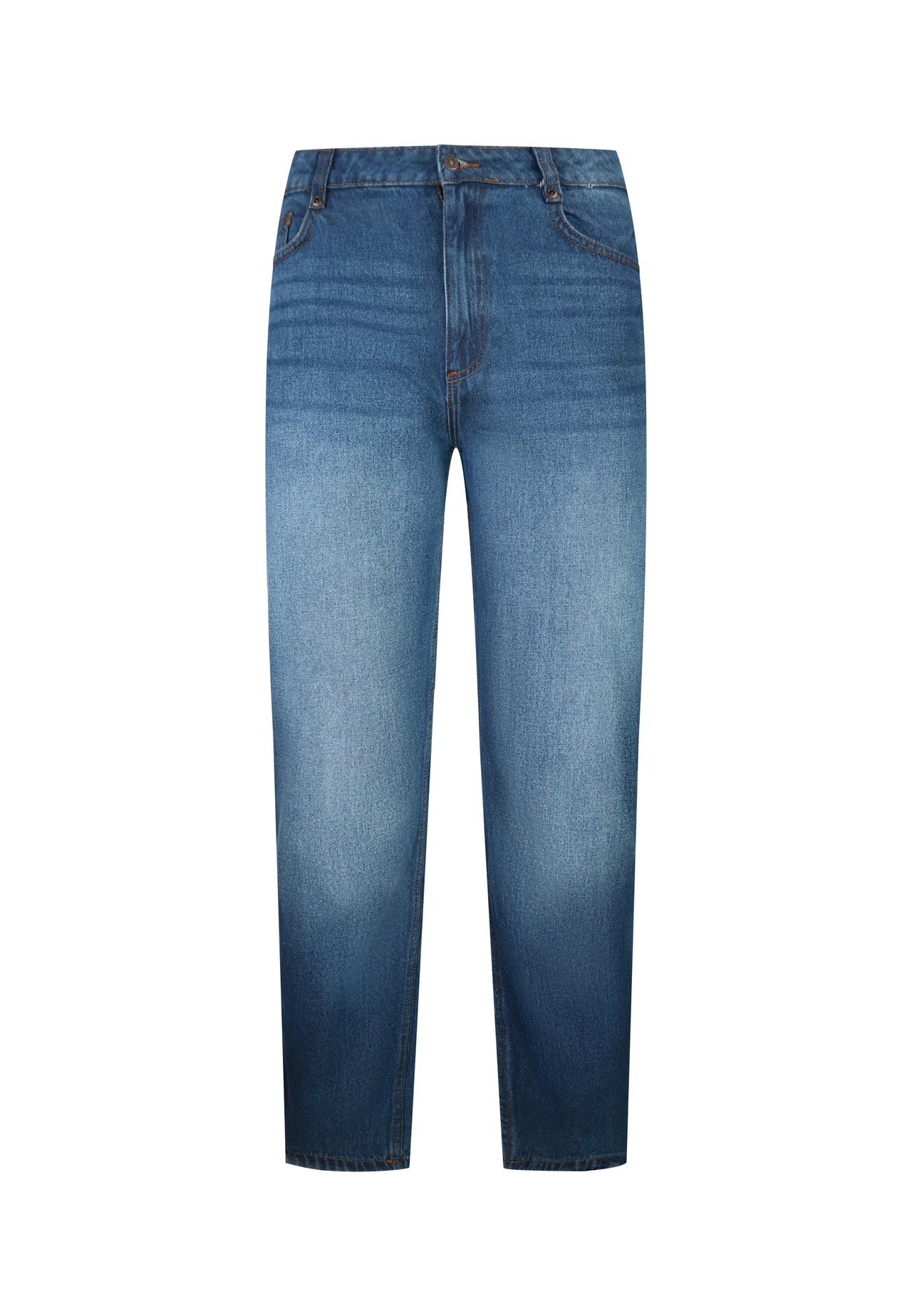 Slim Fit Jeans Washed Mid Blue (5)