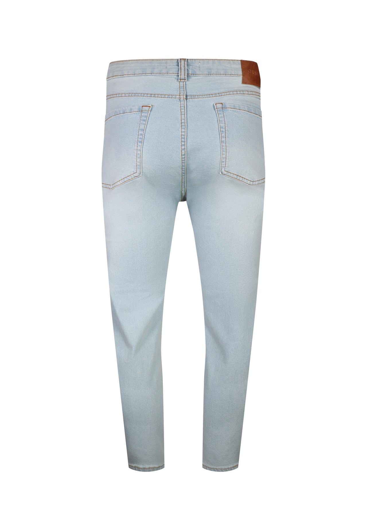 Tapered Jeans Washed Light Blue (6)