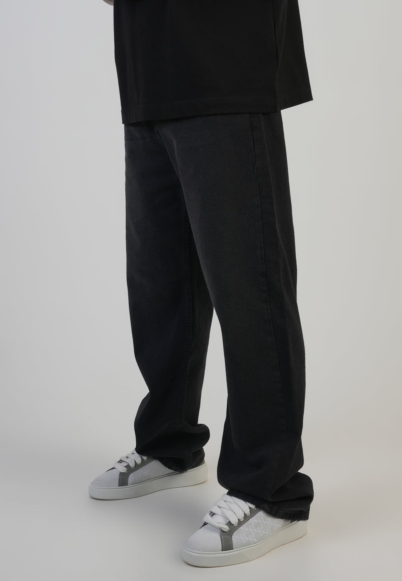Loose Fit Jeans Black