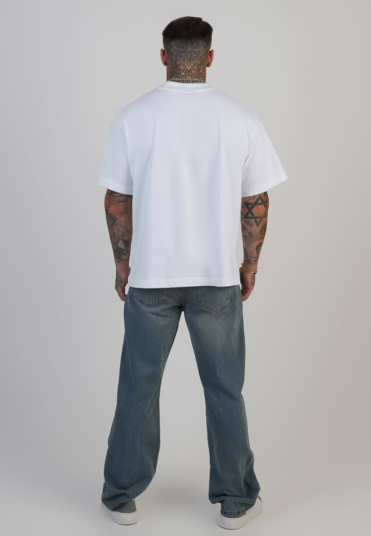 Vintage Blue Loose Fit Jeans (4)