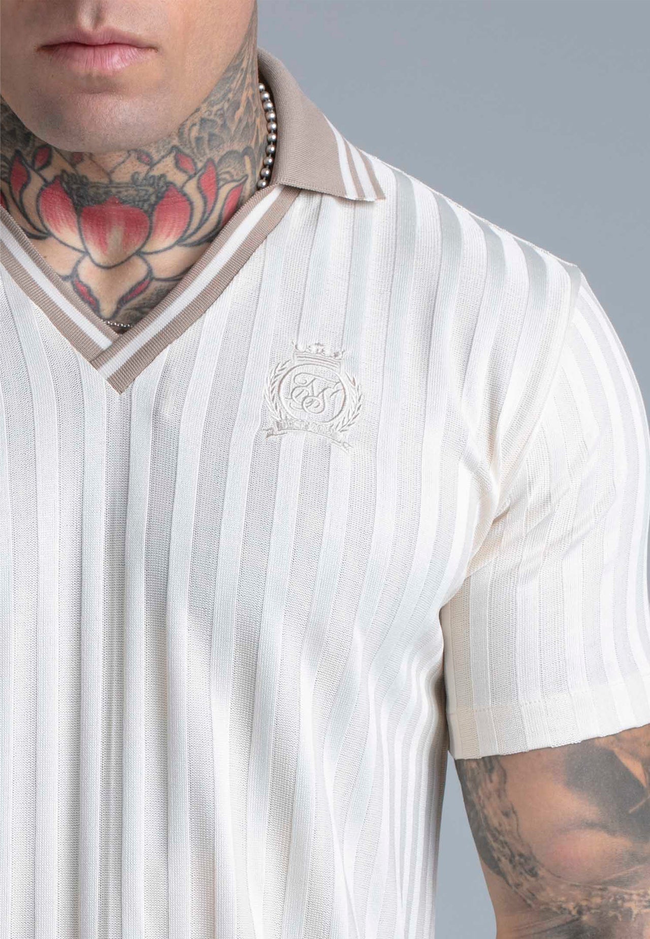 Ecru Polo T-Shirt (1)