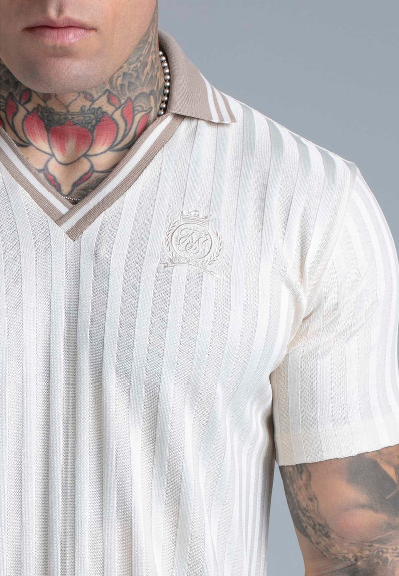 Ecru Polo T-Shirt (1)