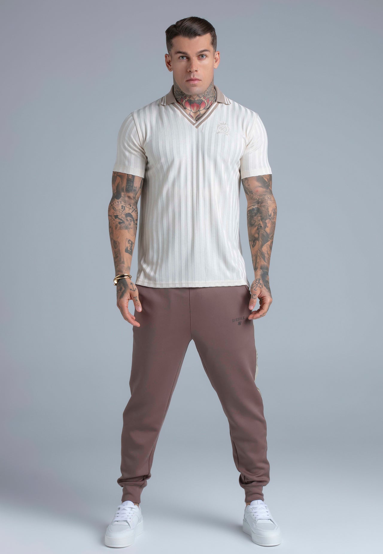 Ecru Polo T-Shirt (2)