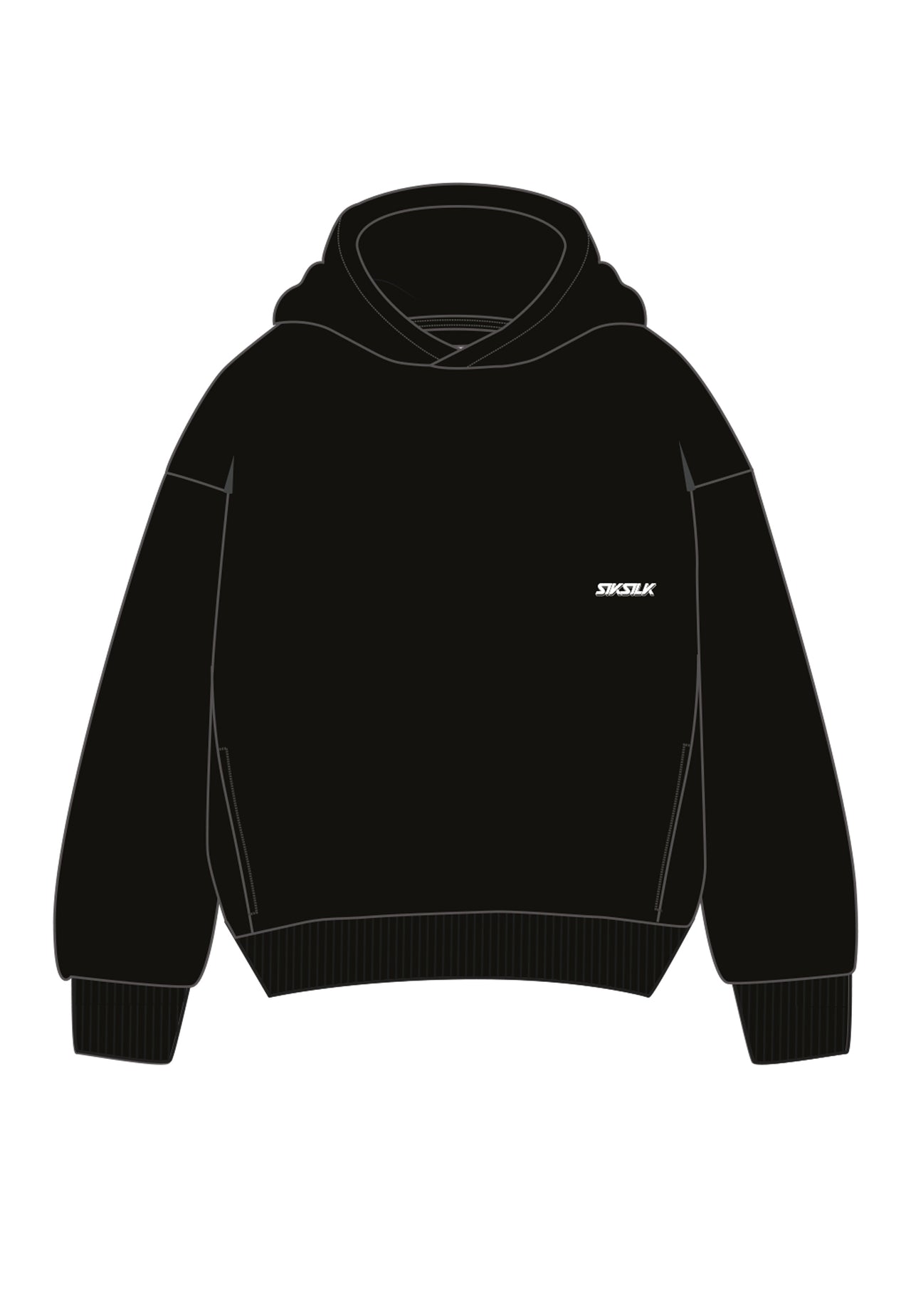 Black Logo Hoodie