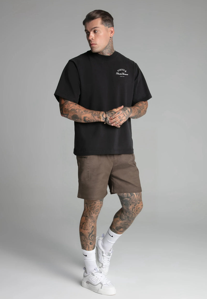 Brown Cargo Shorts