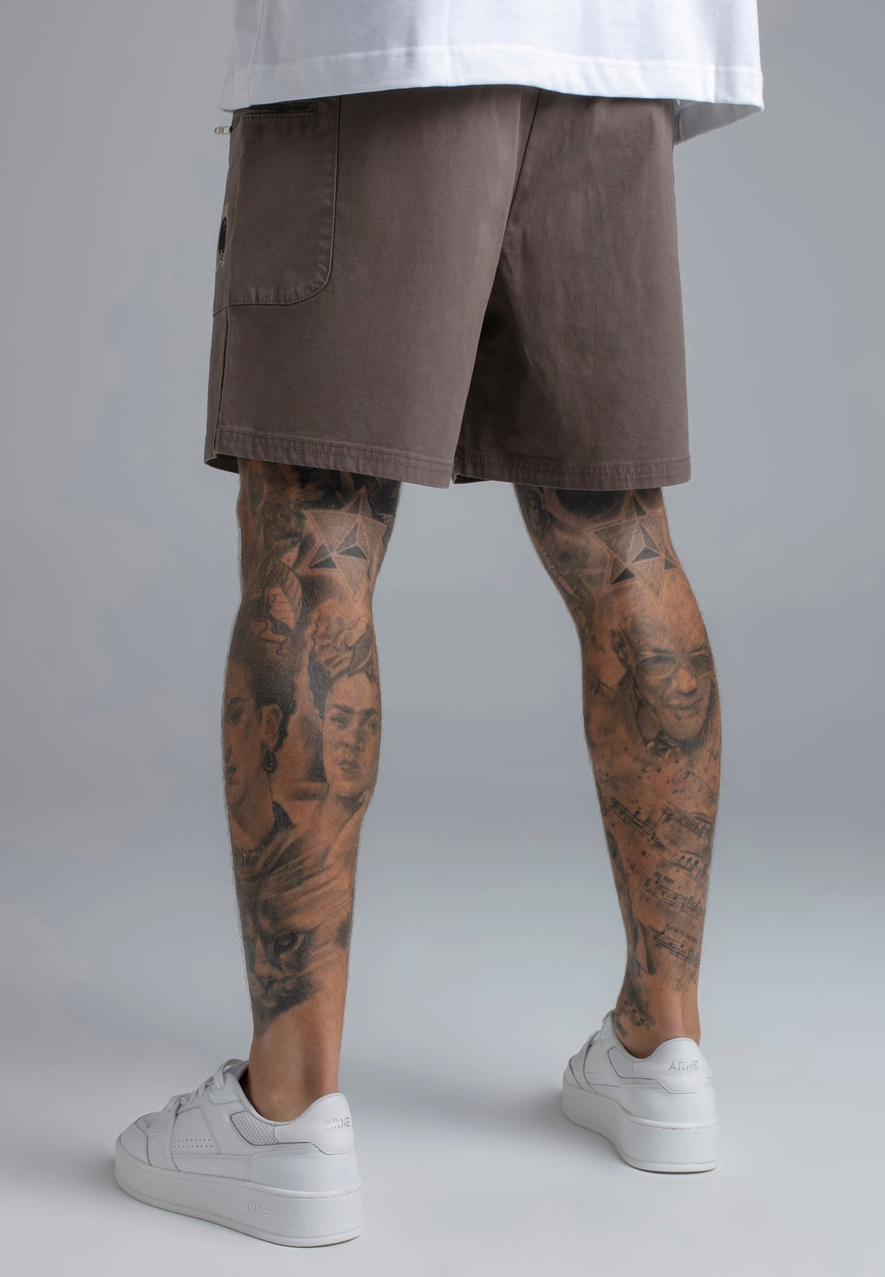 Brown Cargo Shorts (4)