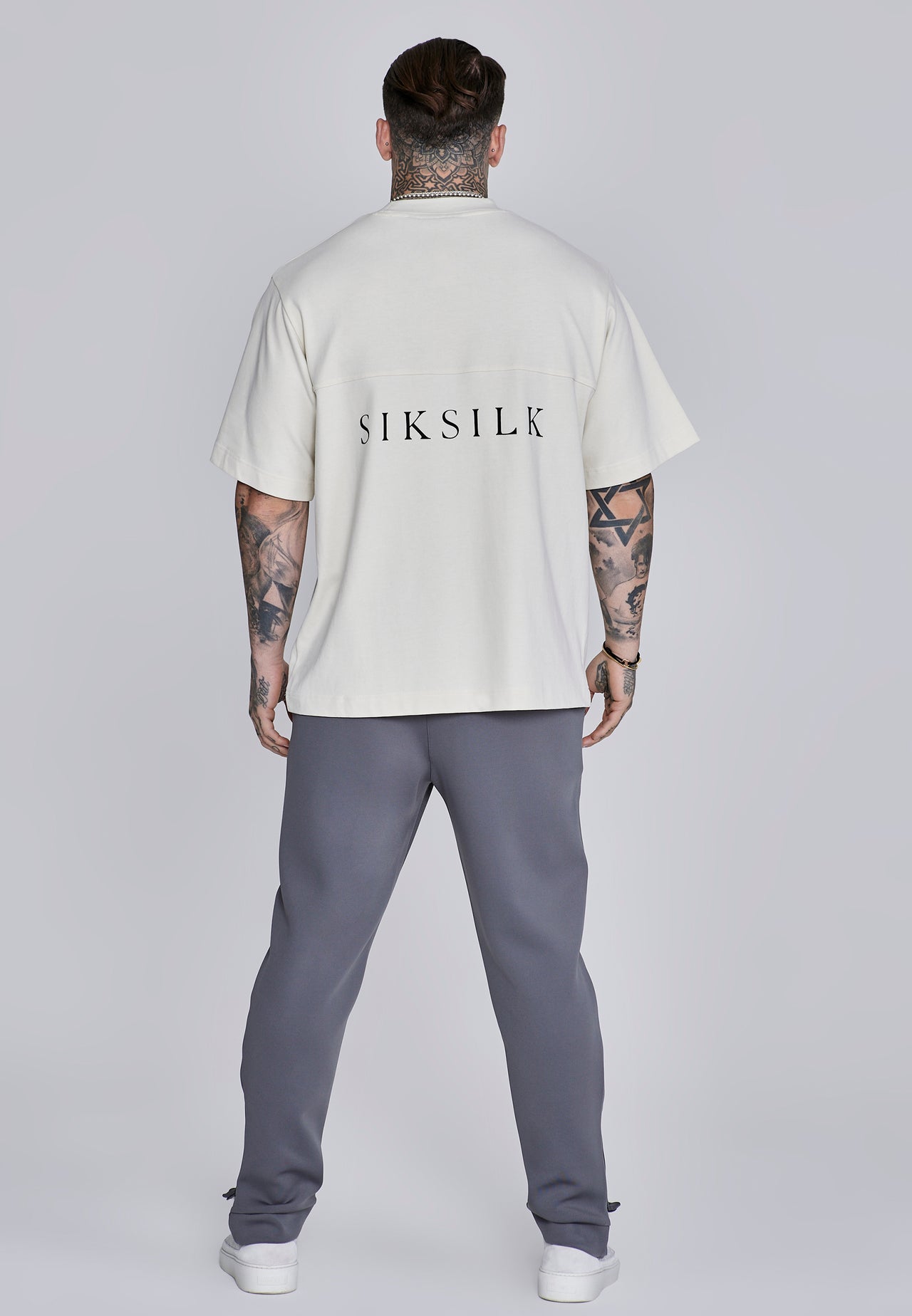 Dark Grey Essentials Poly Joggers (4)
