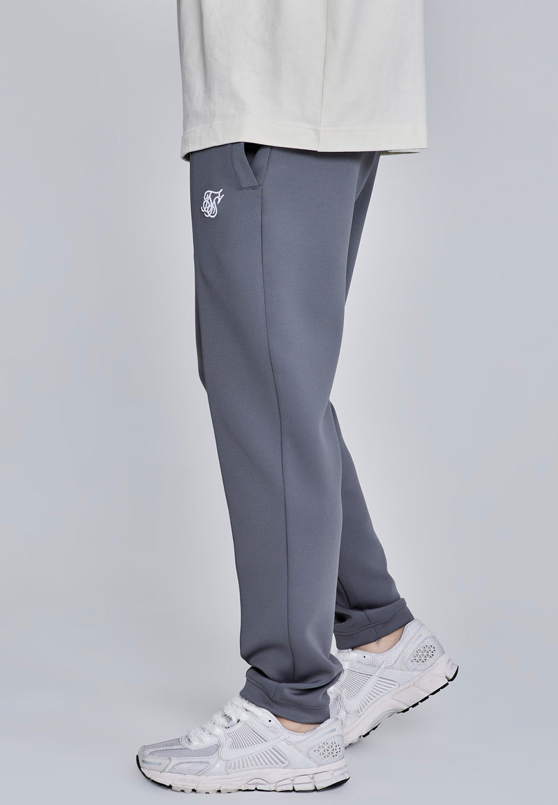 Dark Grey Essentials Pleated Pants (1)