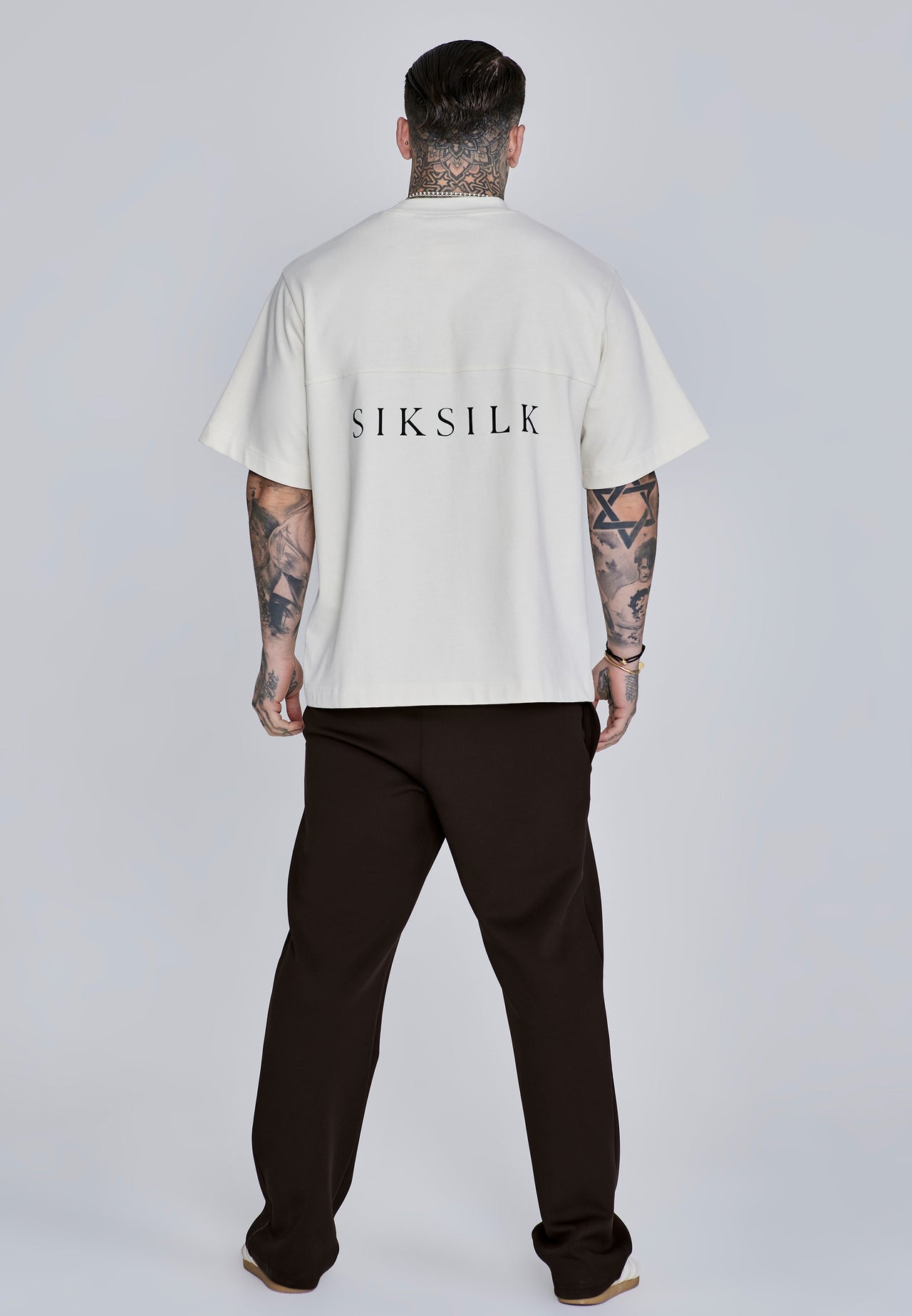 Brown Essentials Poly Track Pants (4)