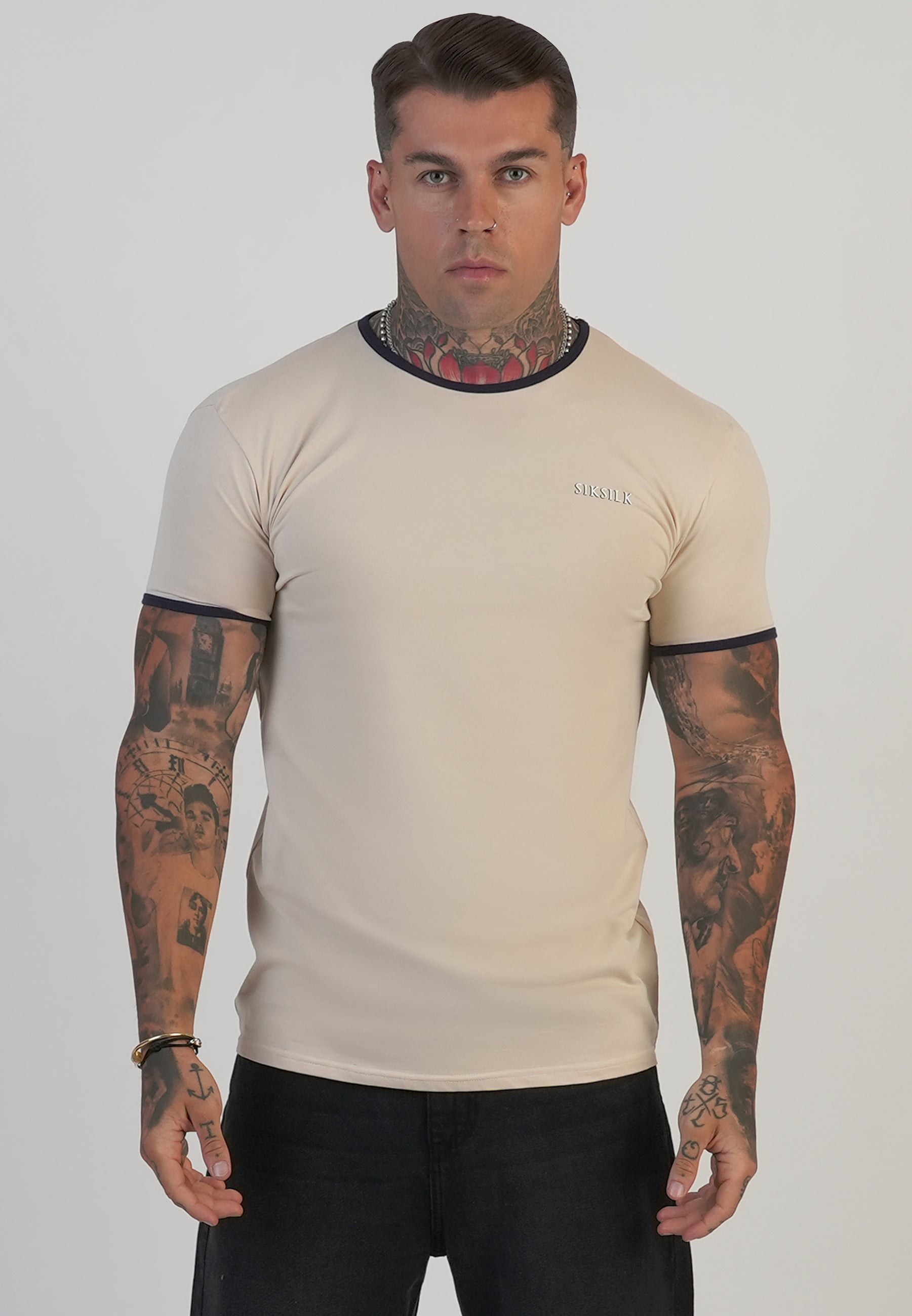 Ecru Ringer T Shirt