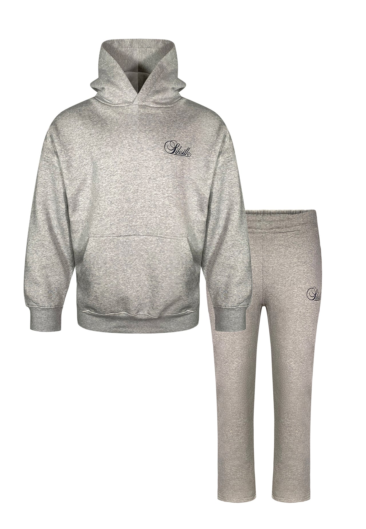 Grey Marl Hoodie and Joggers Set (6)