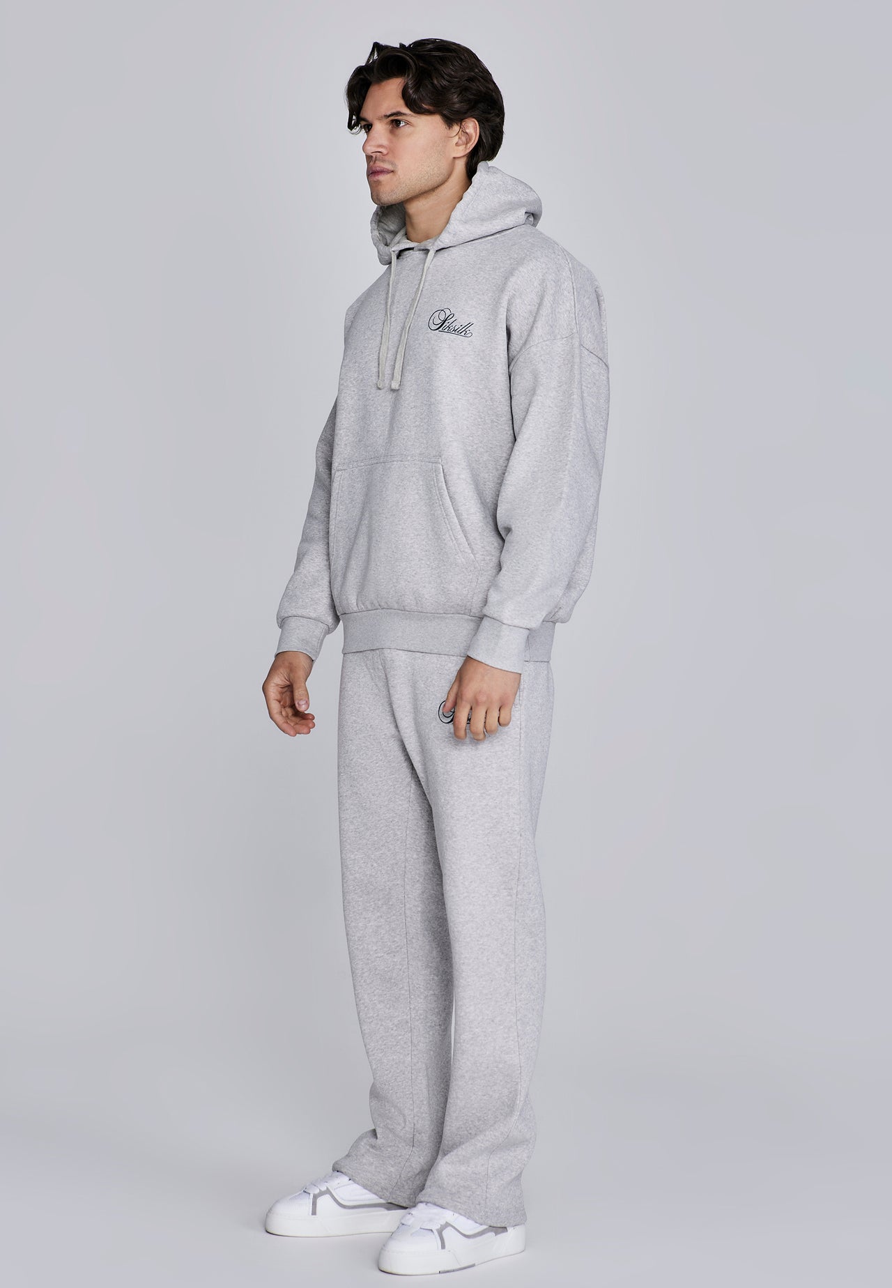 Grey Marl Hoodie and Joggers Set (3)