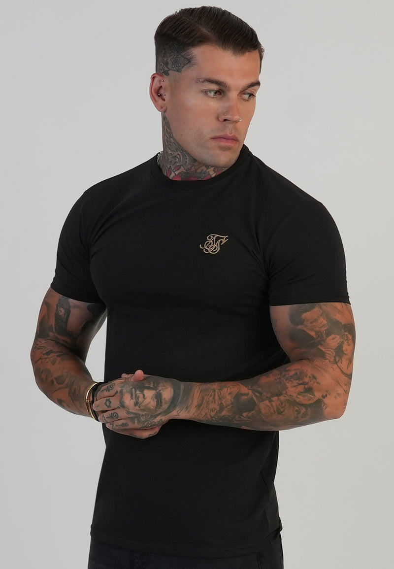 Black Muscle Fit T-Shirt