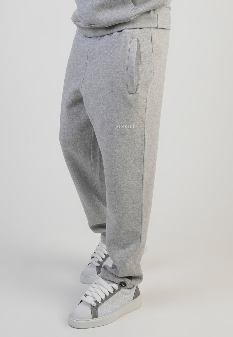 Grey Marl Track Pants