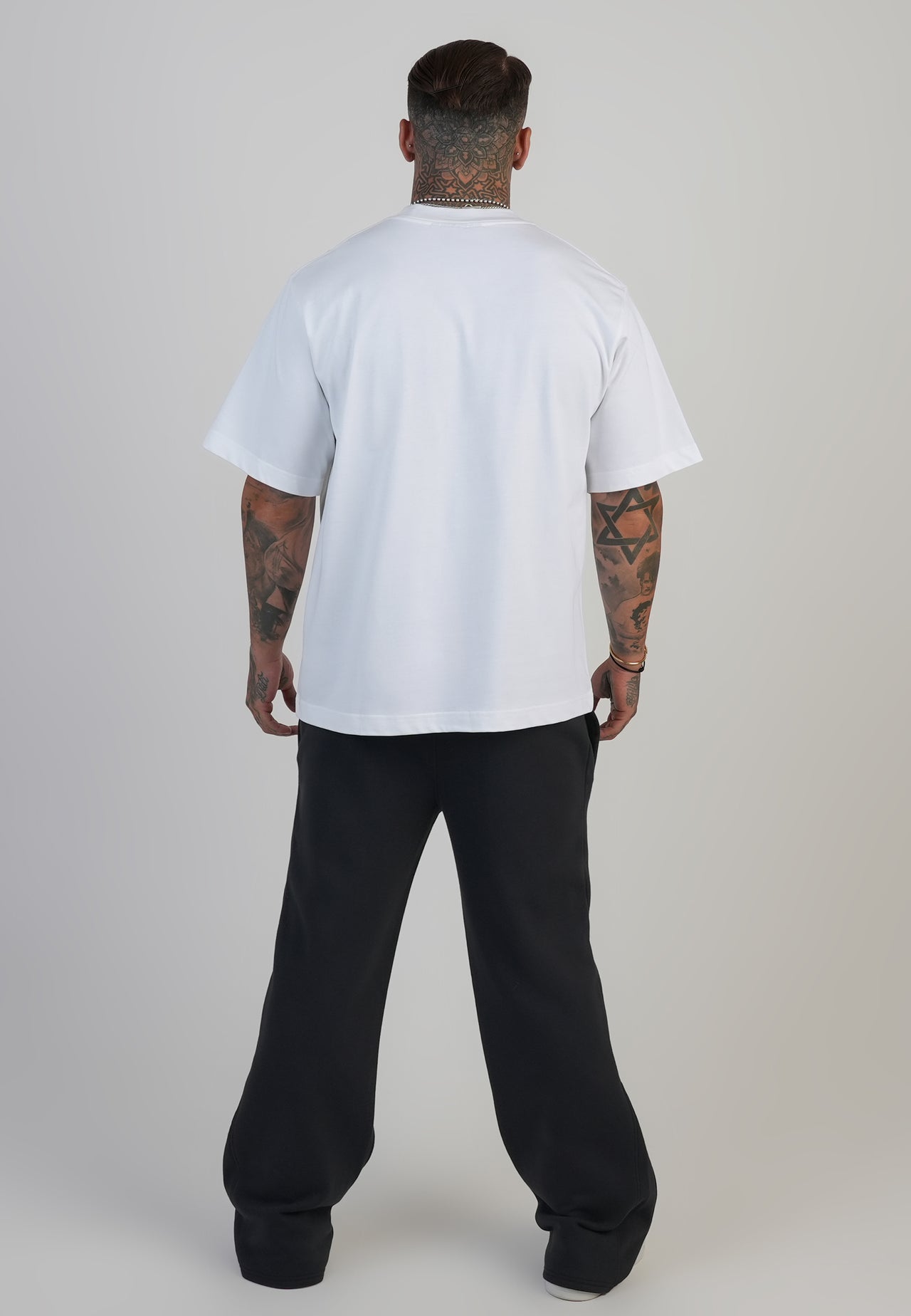 Black Flare Track Pants (4)