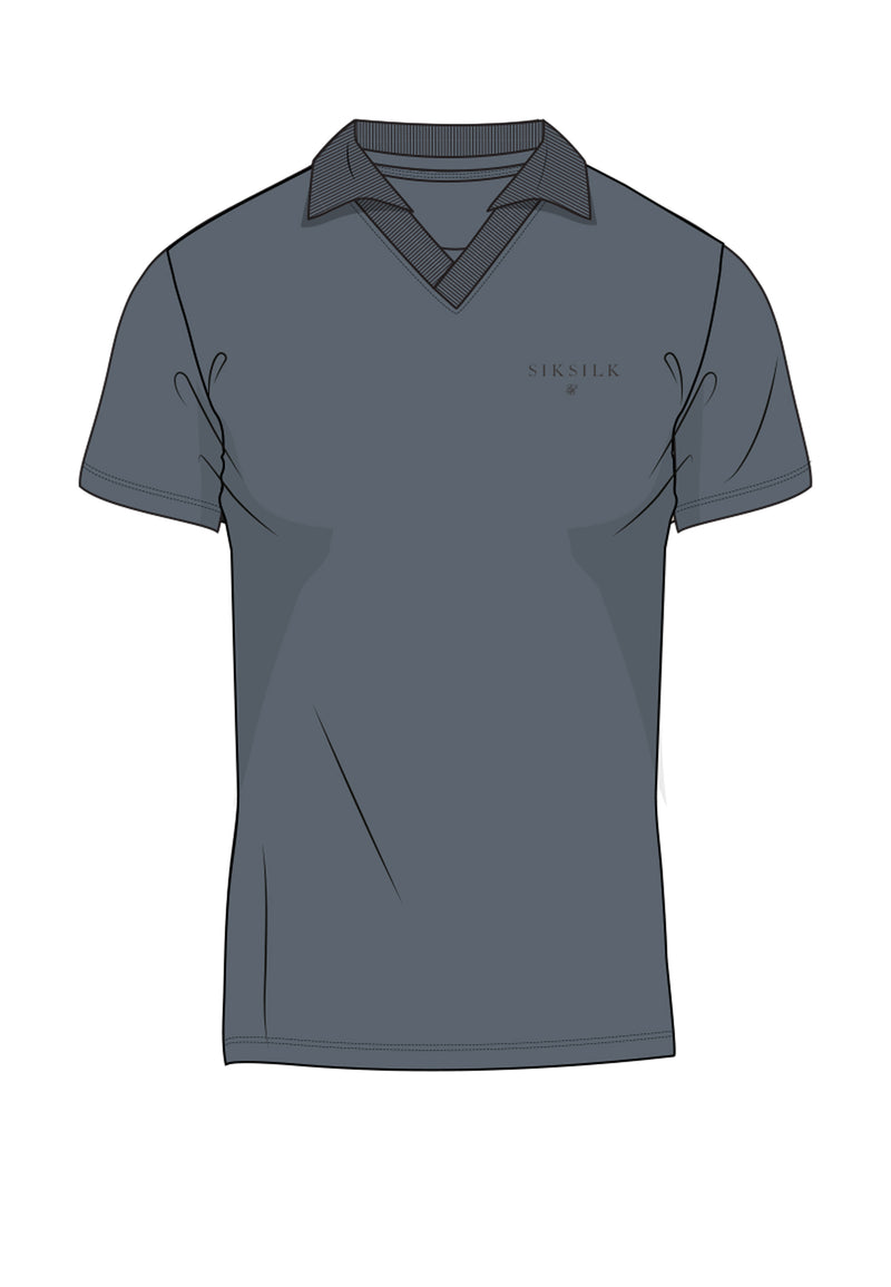 Grey Revere Polo T-Shirt