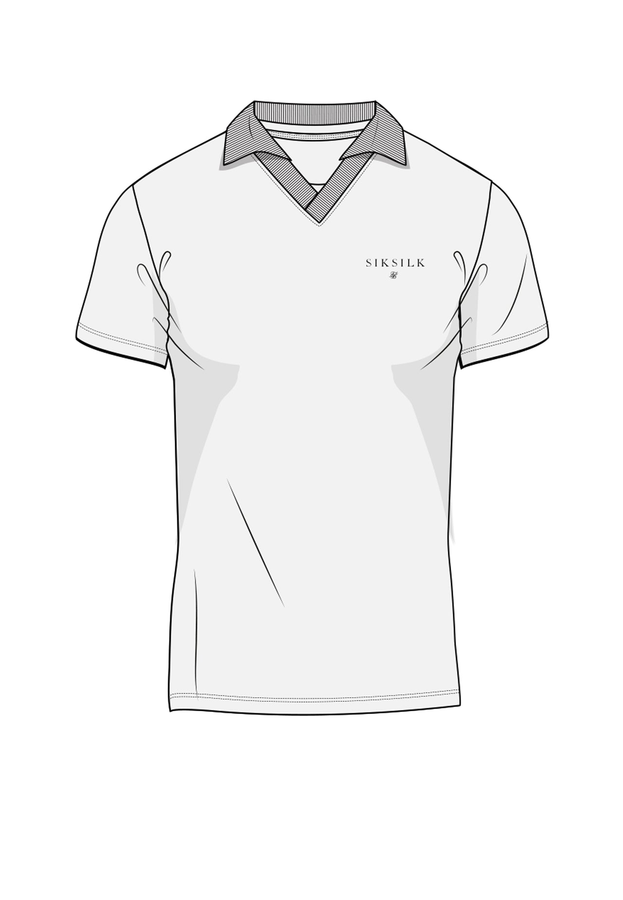 White Revere Polo T-Shirt